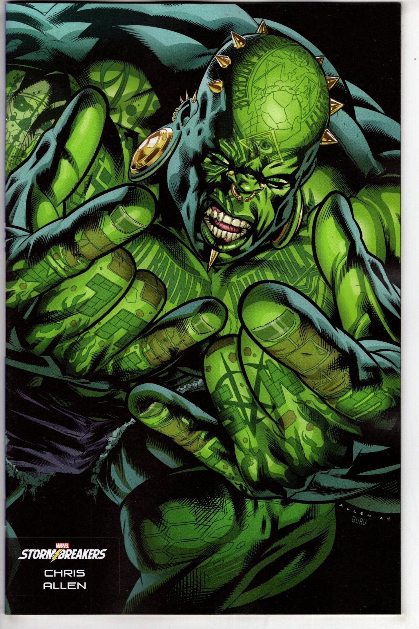 MARVEL PRH COMIC BOOK GIANT-SIZE HULK #1 CHRIS ALLEN STORMBREAKERS VARIANT