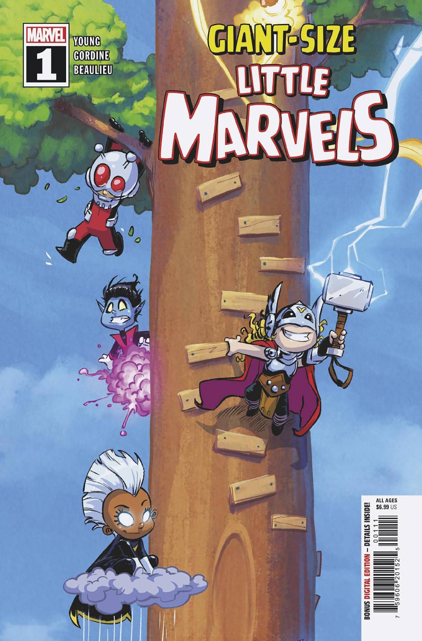 MARVEL PRH COMIC BOOK GIANT SIZE LITTLE MARVELS #1