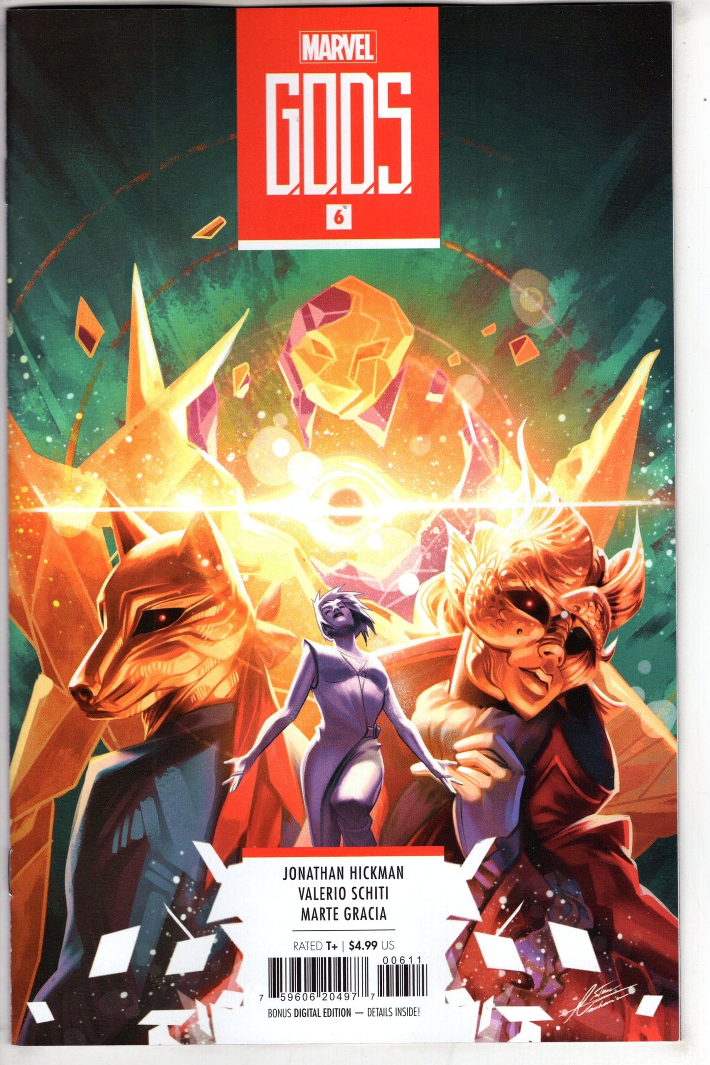 MARVEL PRH COMIC BOOK GODS #6