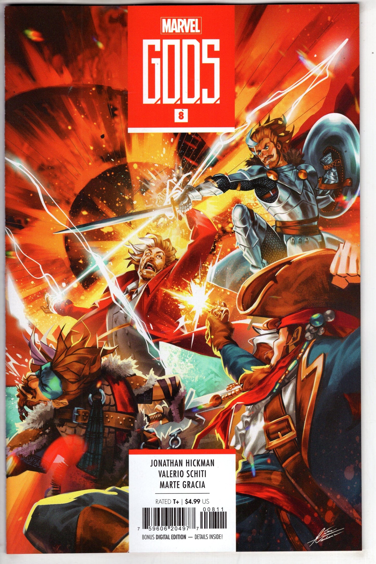 MARVEL PRH COMIC BOOK GODS #8
