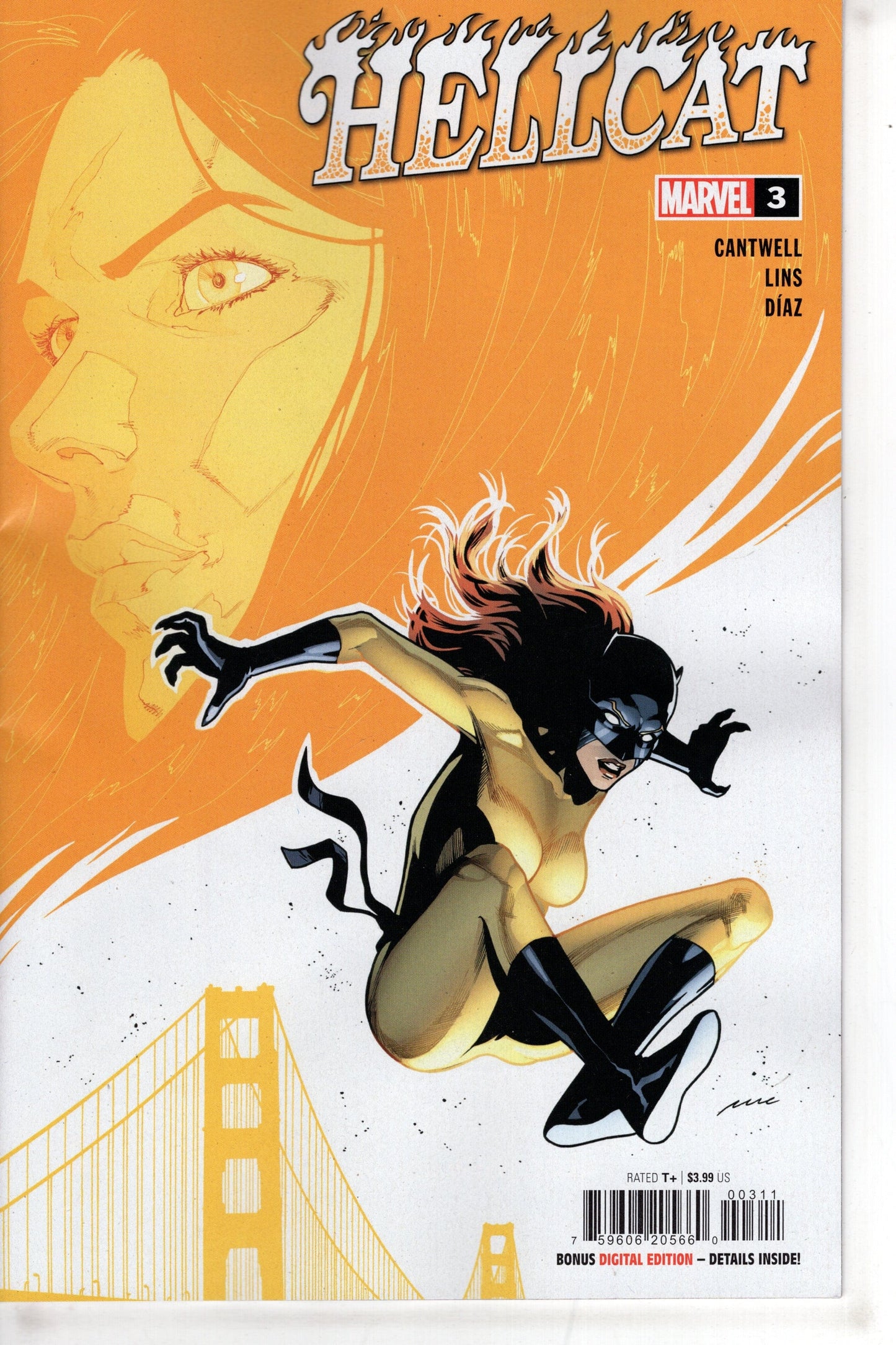 MARVEL PRH COMIC BOOK HELLCAT #3 (OF 5)