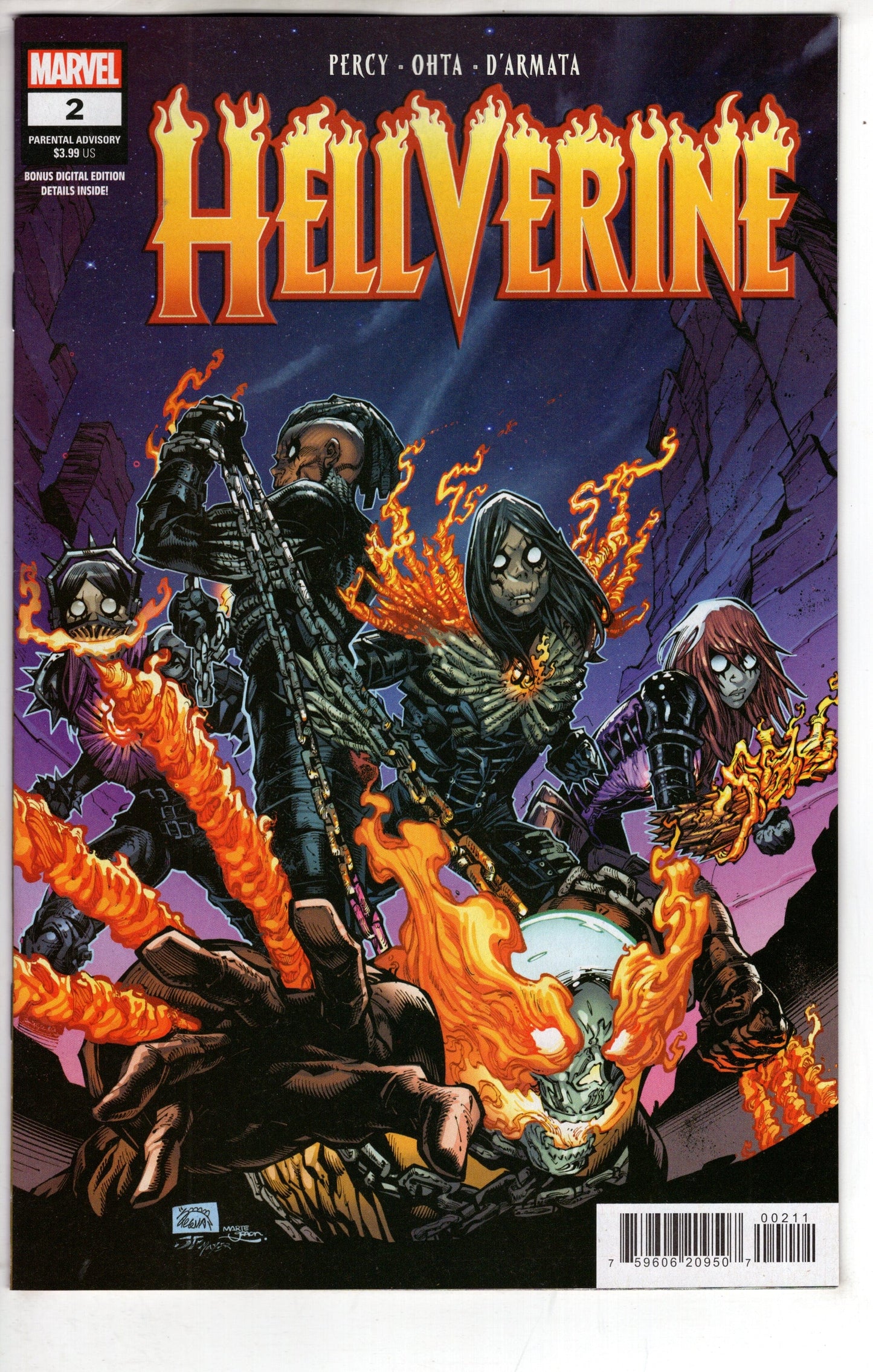 MARVEL PRH COMIC BOOK HELLVERINE #2