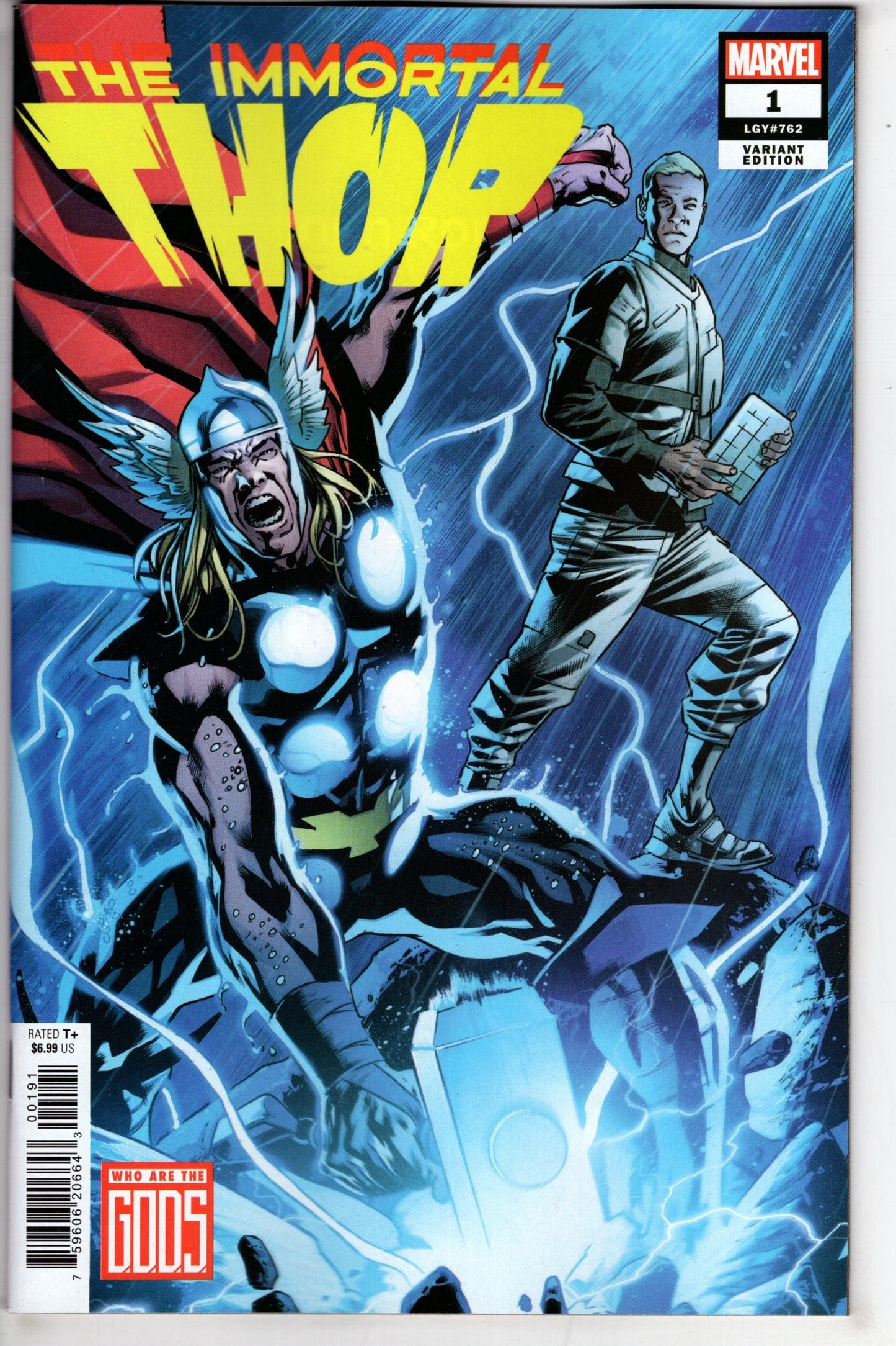 MARVEL PRH COMIC BOOK IMMORTAL THOR #1 BRYAN HITCH GODS VAR