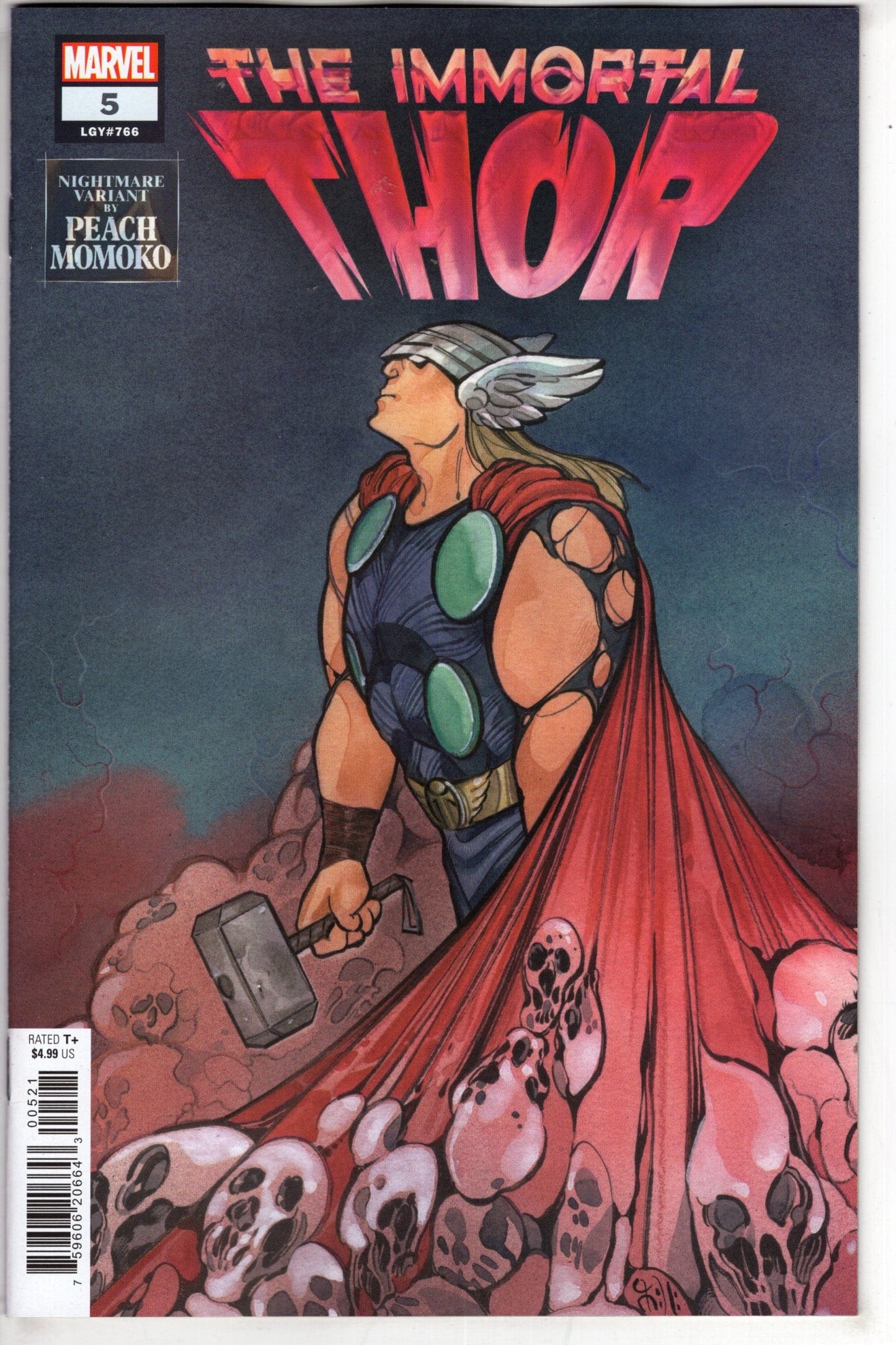 MARVEL PRH COMIC BOOK IMMORTAL THOR #5 PEACH MOMOKO NIGHTMARE VAR