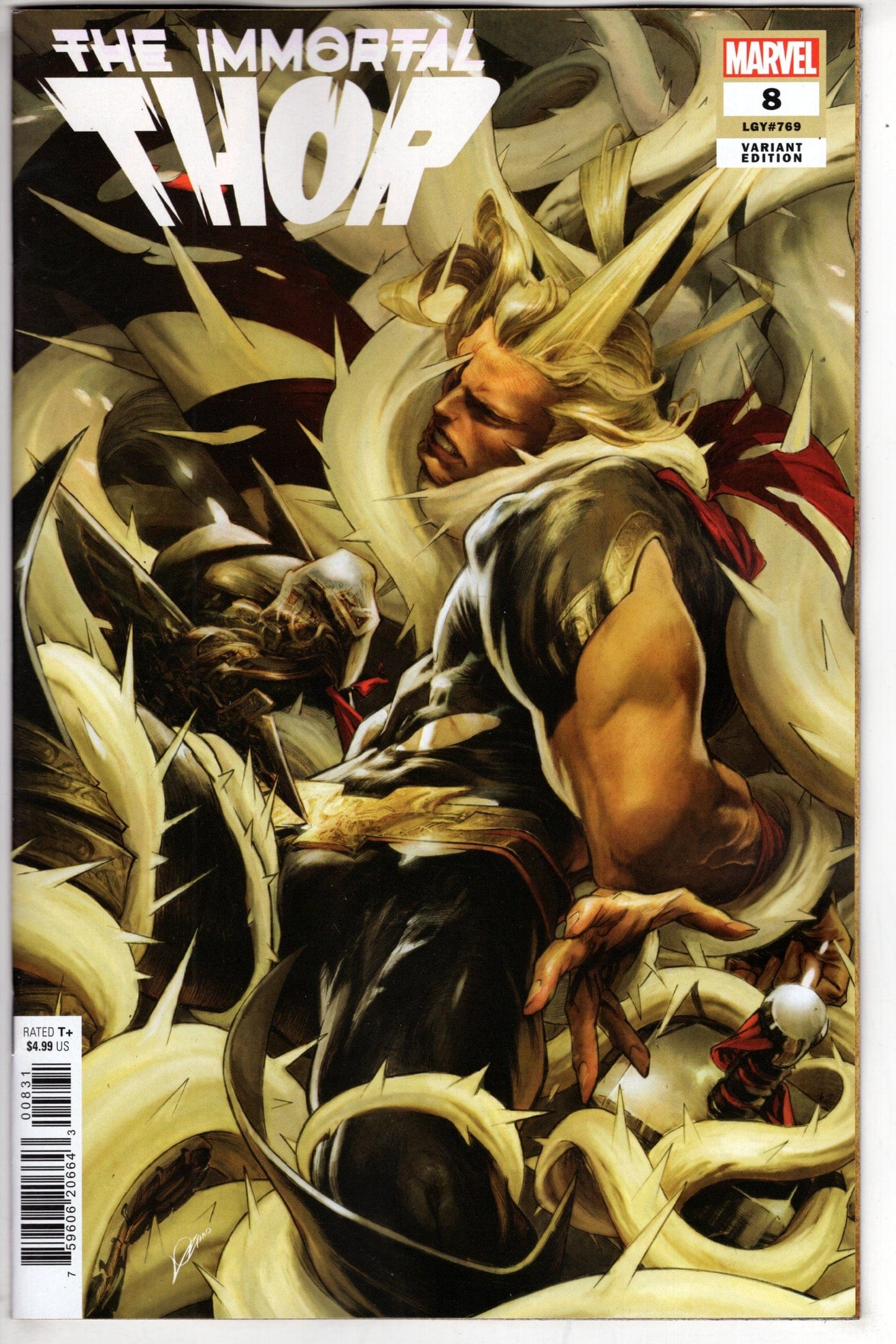 MARVEL PRH COMIC BOOK IMMORTAL THOR #8 ALEXANDER LOZANO VAR