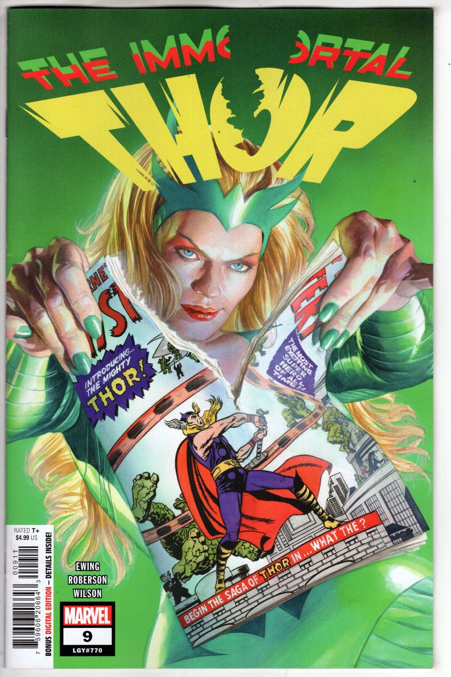 MARVEL PRH COMIC BOOK IMMORTAL THOR #9