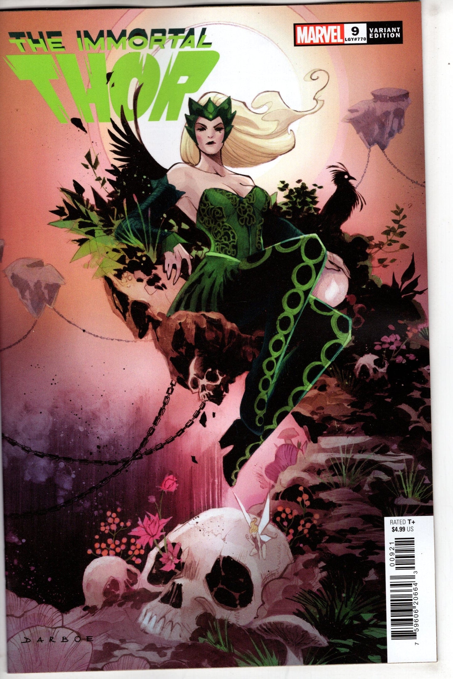 MARVEL PRH COMIC BOOK IMMORTAL THOR #9 KAREN DARBOE VAR