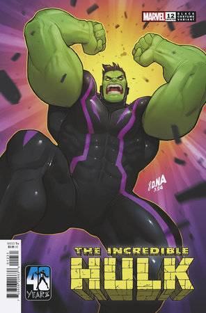 MARVEL PRH COMIC BOOK INCREDIBLE HULK #12 DAVID NAKAYAMA BLACK COSTUME VAR