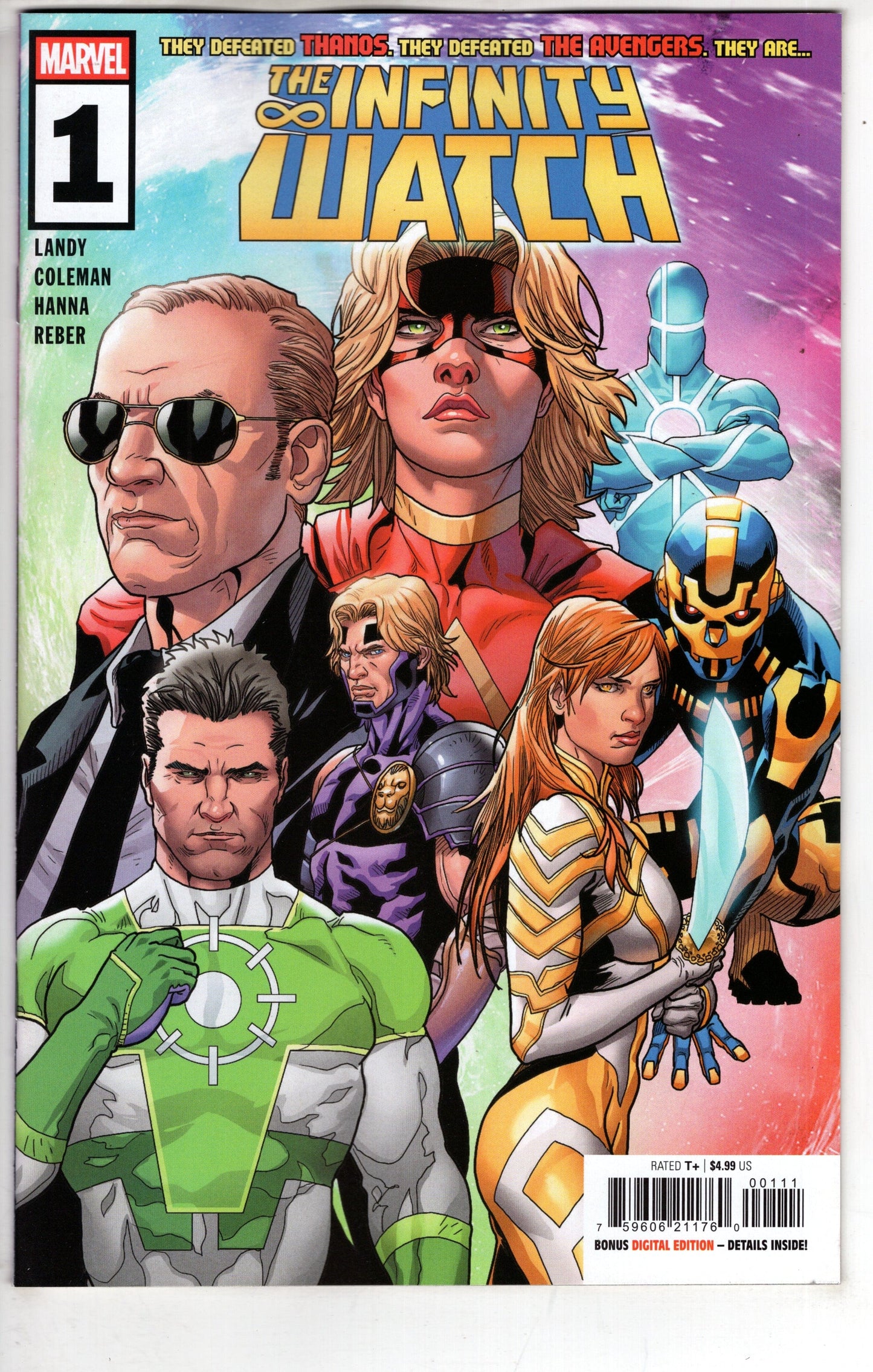 MARVEL PRH COMIC BOOK Infinity Watch #1 (Of 5)