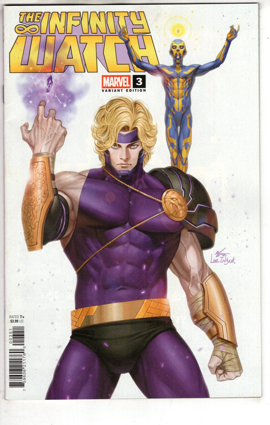 MARVEL PRH COMIC BOOK Infinity Watch #3 Inhyuk Lee Character Variant (VF/NM)
