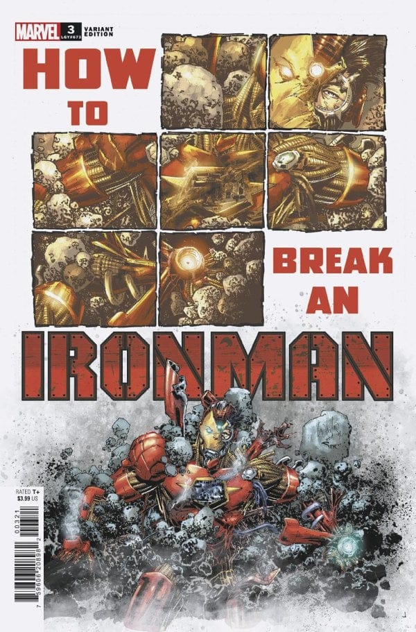 MARVEL PRH COMIC BOOK Iron Man #3 Whilce Portacio Variant (VF/NM)