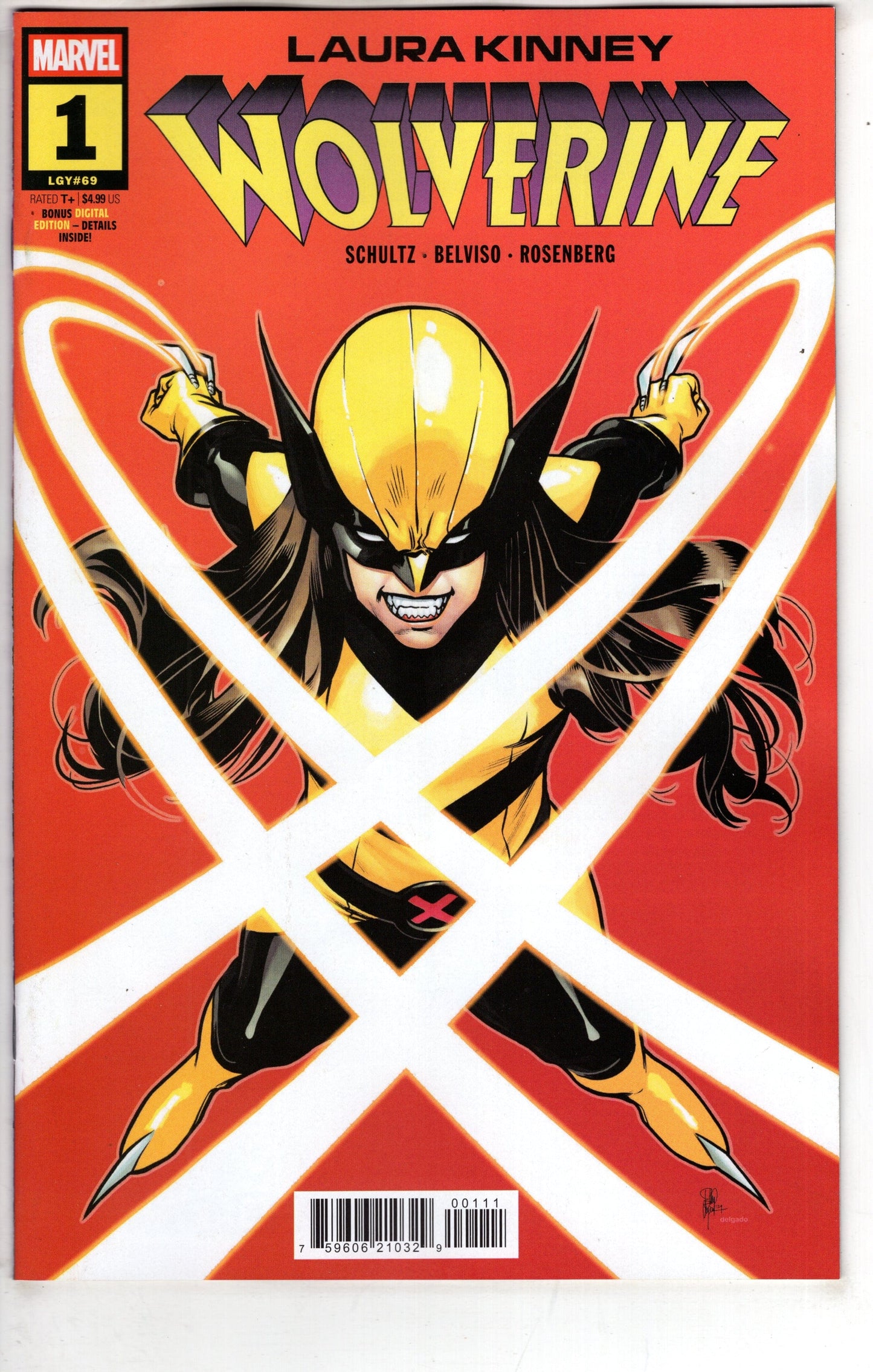 MARVEL PRH COMIC BOOK Laura Kinney: Wolverine #1
