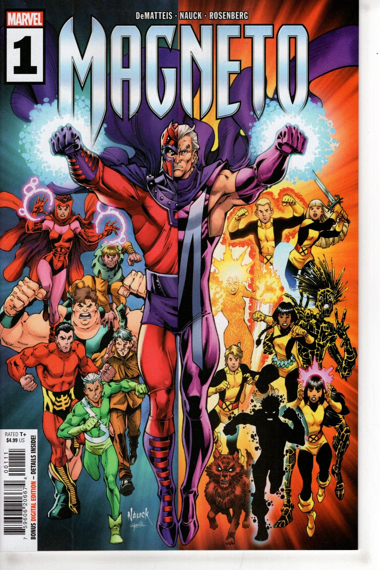 MARVEL PRH COMIC BOOK MAGNETO #1