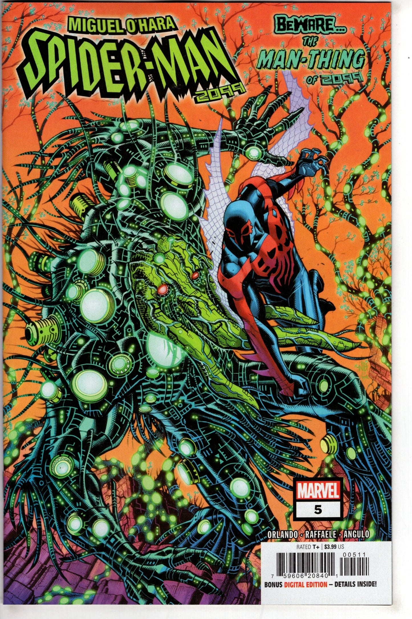 MARVEL PRH COMIC BOOK MIGUEL OHARA SPIDER-MAN 2099 #5