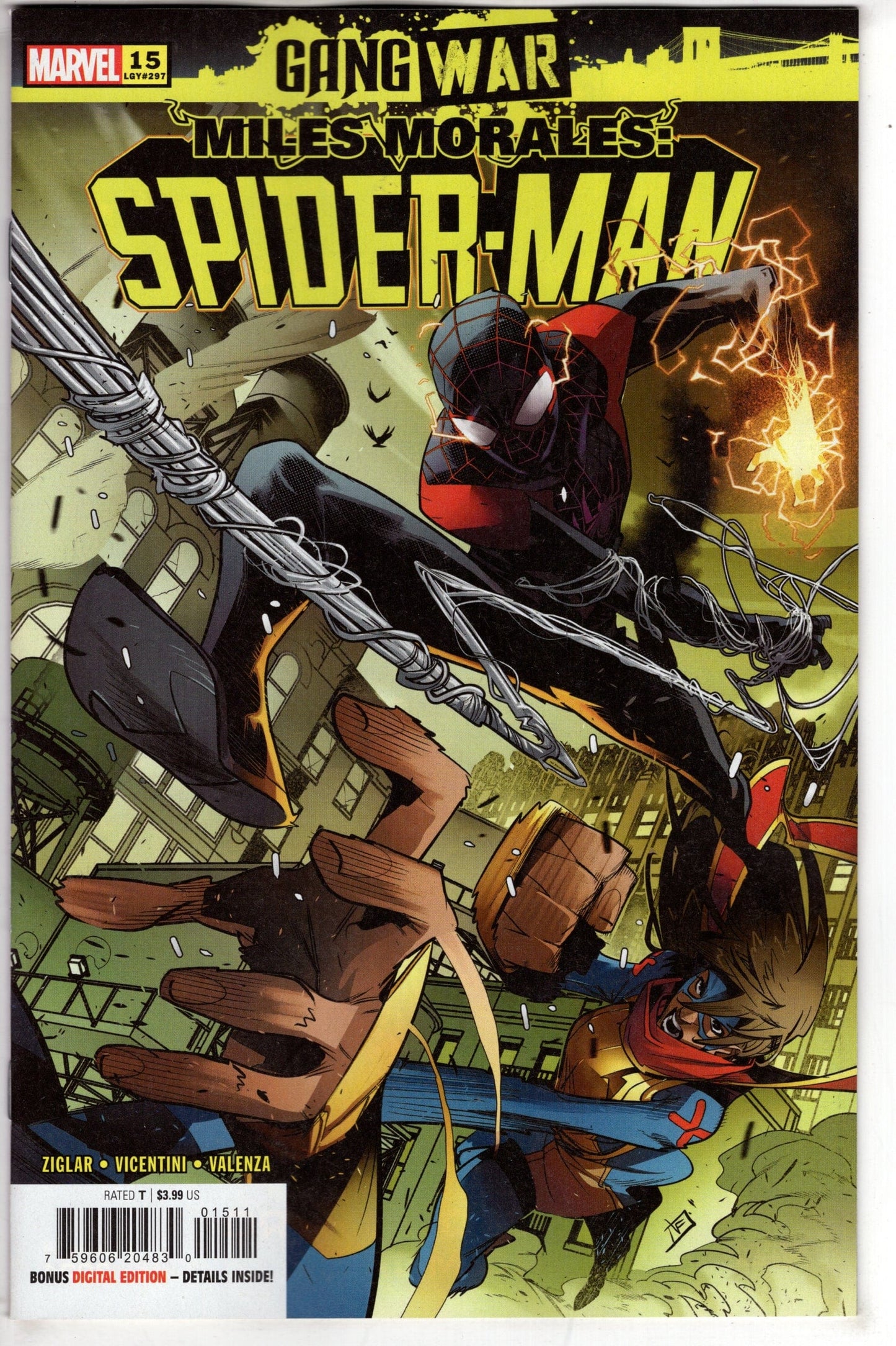 MARVEL PRH COMIC BOOK MILES MORALES SPIDER-MAN #15
