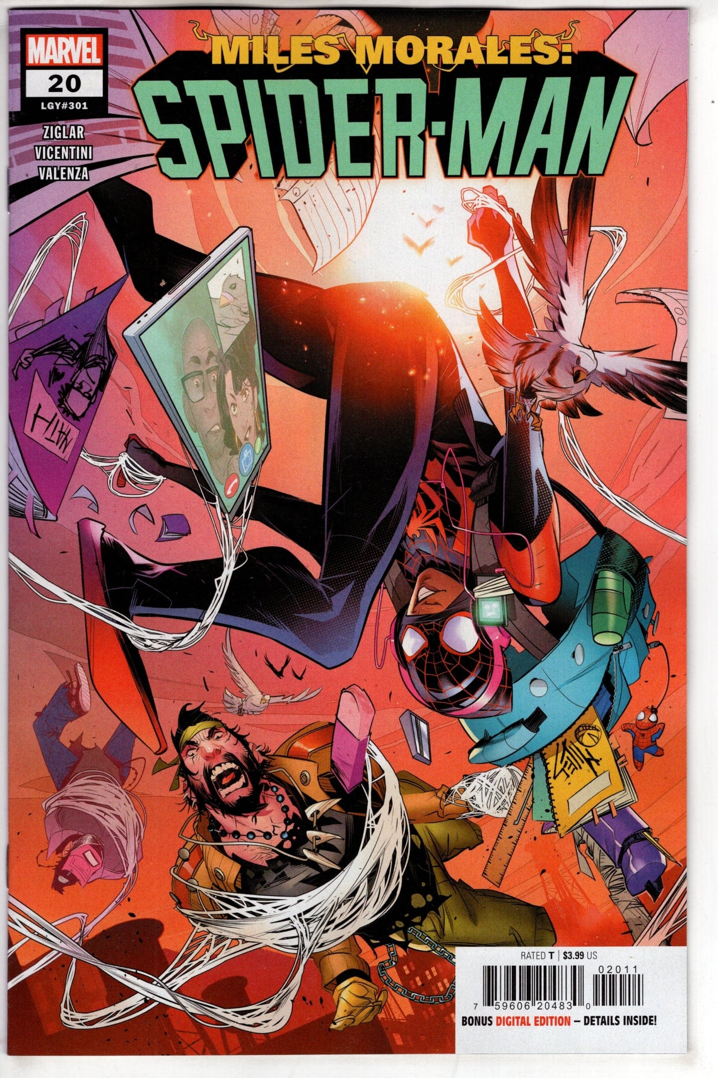 MARVEL PRH COMIC BOOK MILES MORALES SPIDER-MAN #20