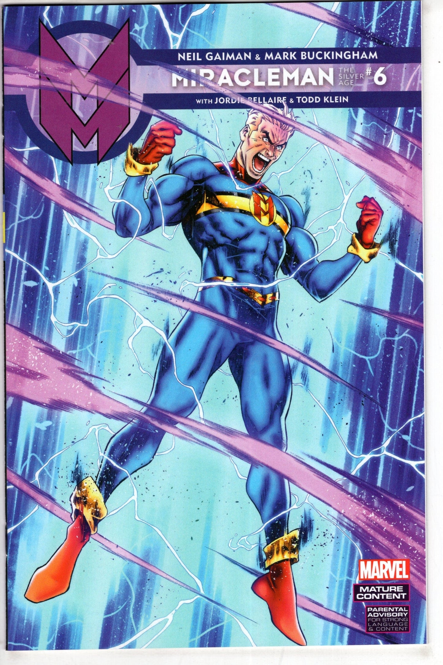 MARVEL PRH COMIC BOOK MIRACLEMAN SILVER AGE #6 COELLO VAR