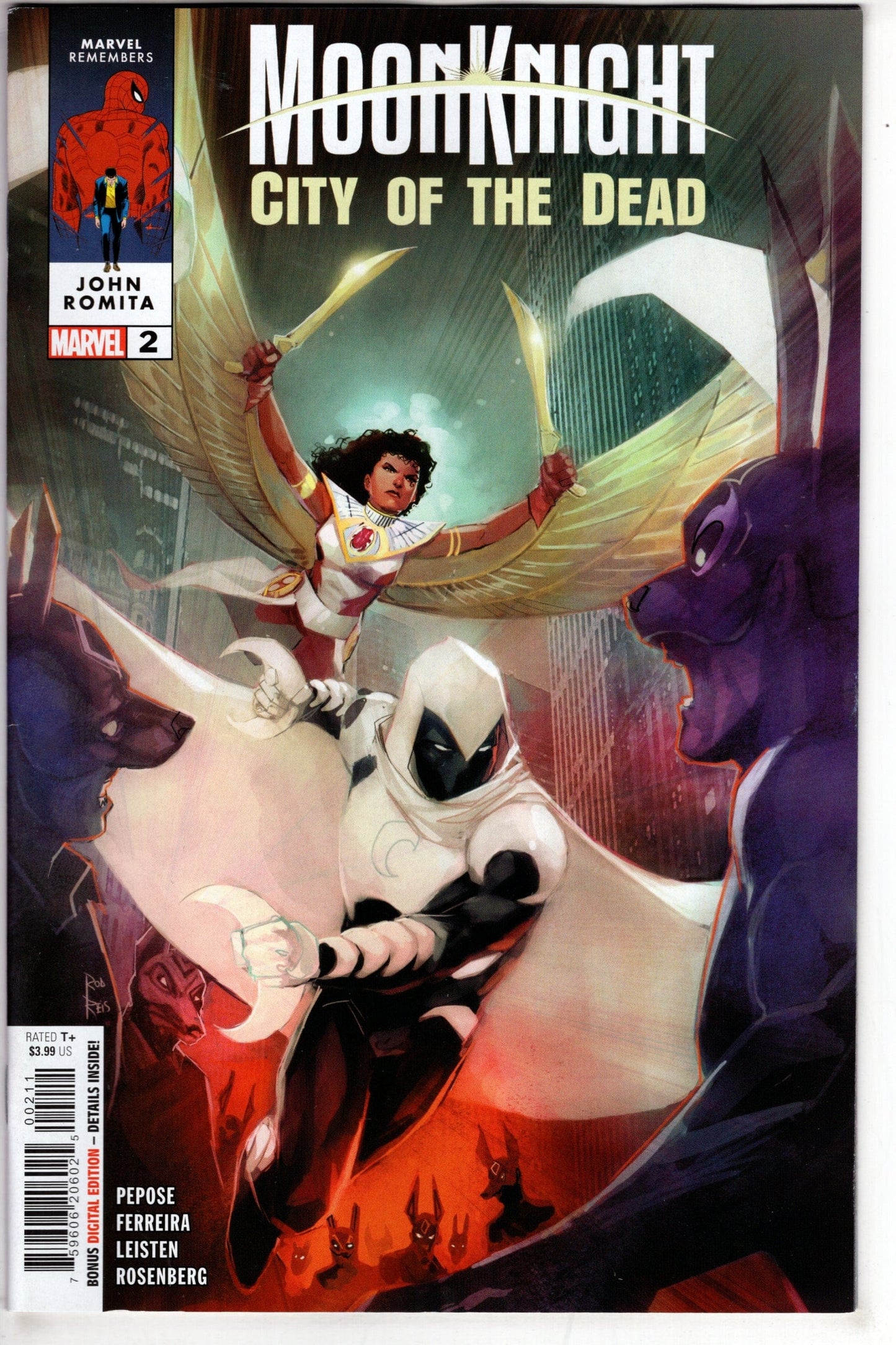 MARVEL PRH COMIC BOOK MOON KNIGHT CITY OF DEAD #2 (OF 5)