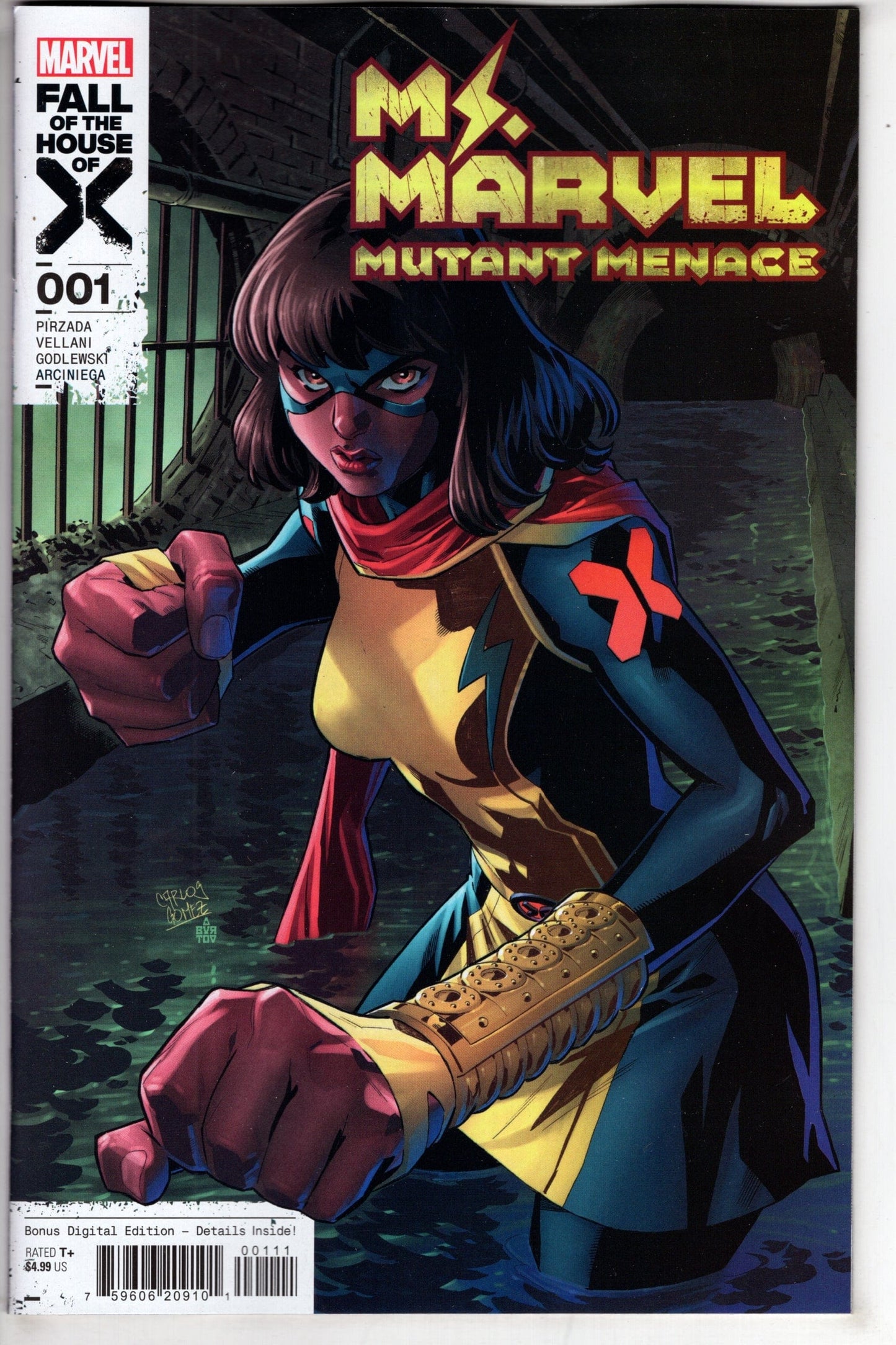 MARVEL PRH COMIC BOOK MS MARVEL MUTANT MENACE #1