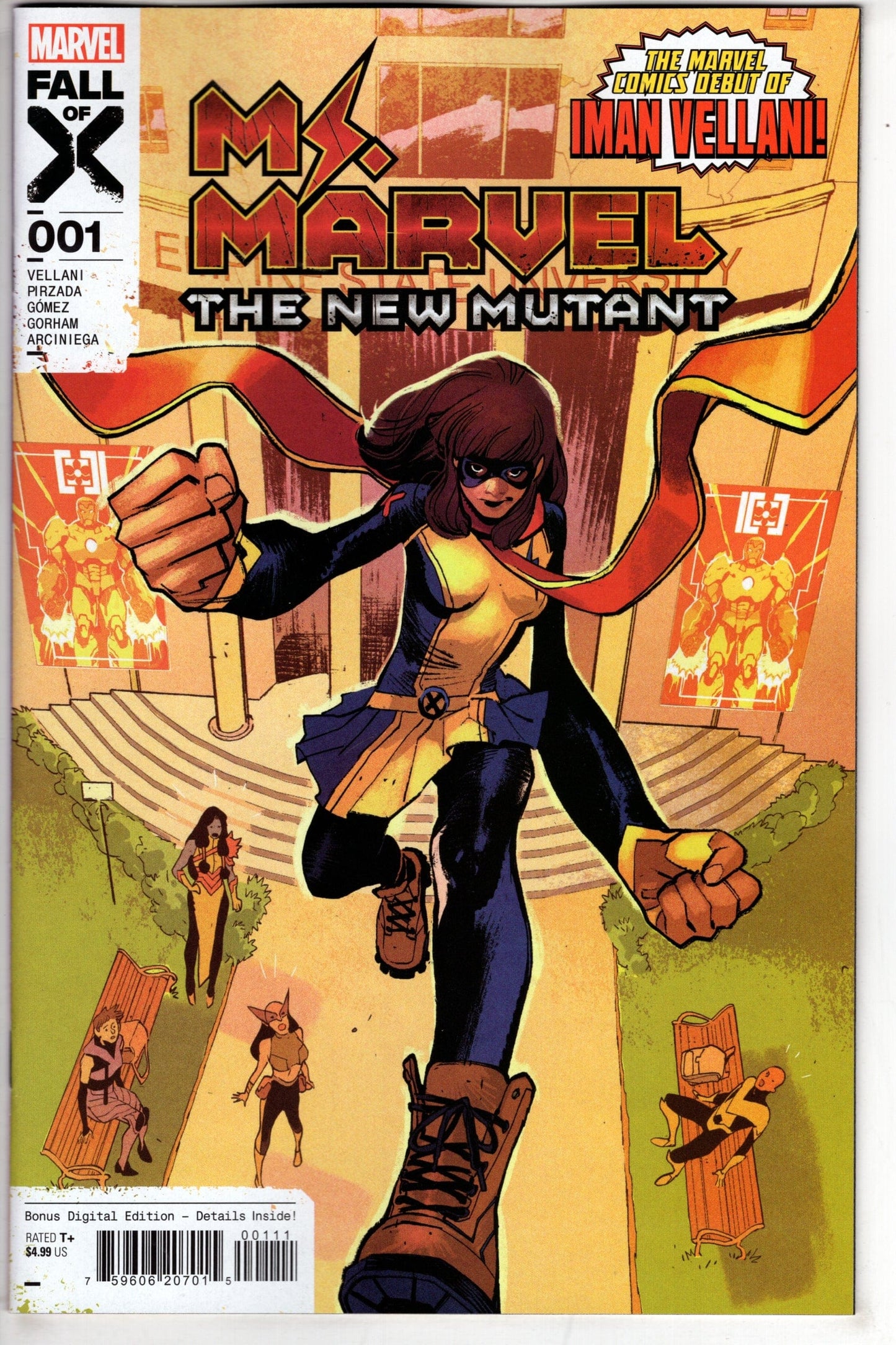 MARVEL PRH COMIC BOOK MS MARVEL NEW MUTANT #1