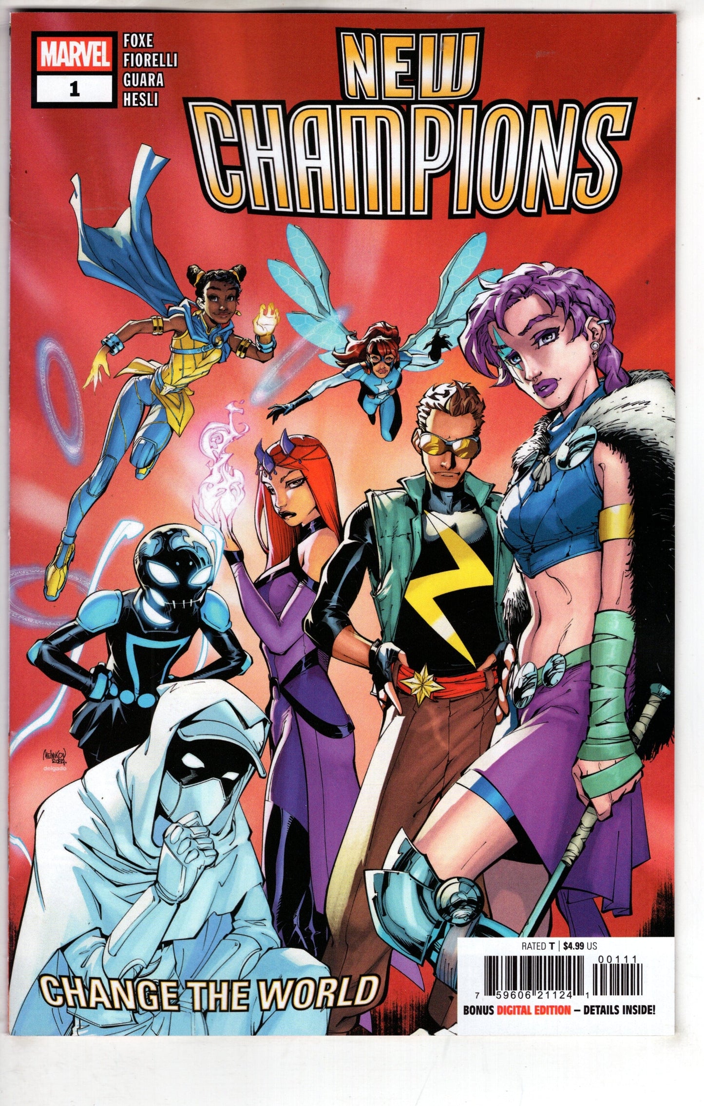 MARVEL PRH COMIC BOOK New Champions #1