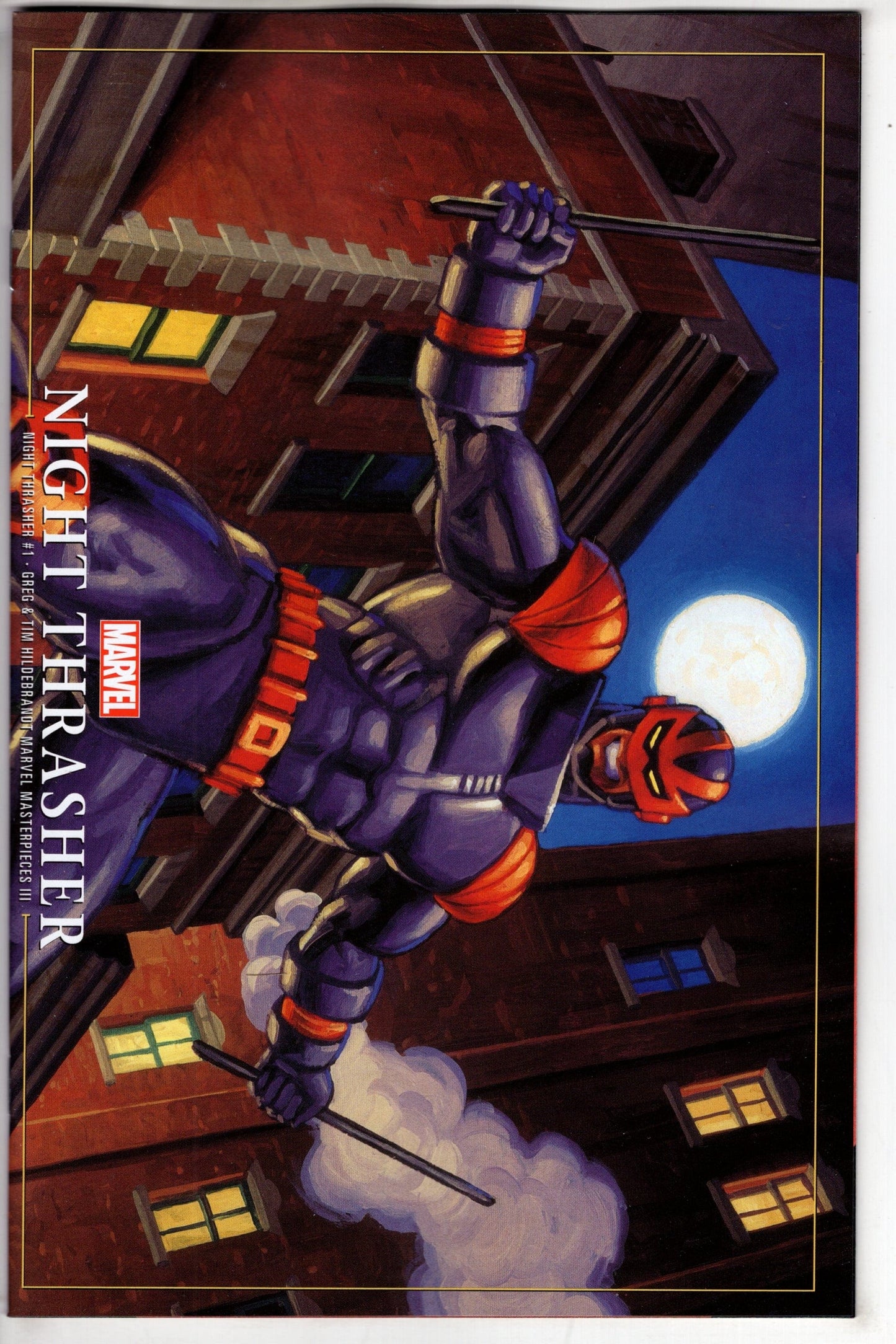 MARVEL PRH COMIC BOOK NIGHT THRASHER #1 HILDEBRANDT NIGHT THRASHER MMP III VAR