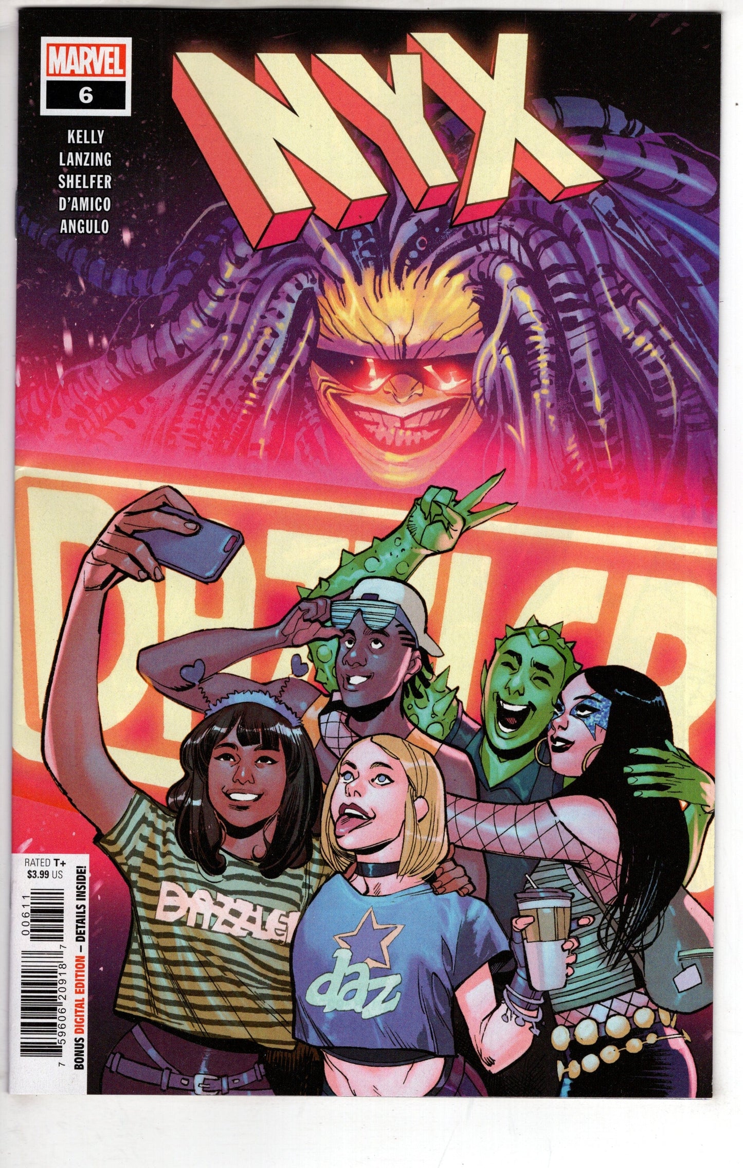 MARVEL PRH COMIC BOOK NYX #6