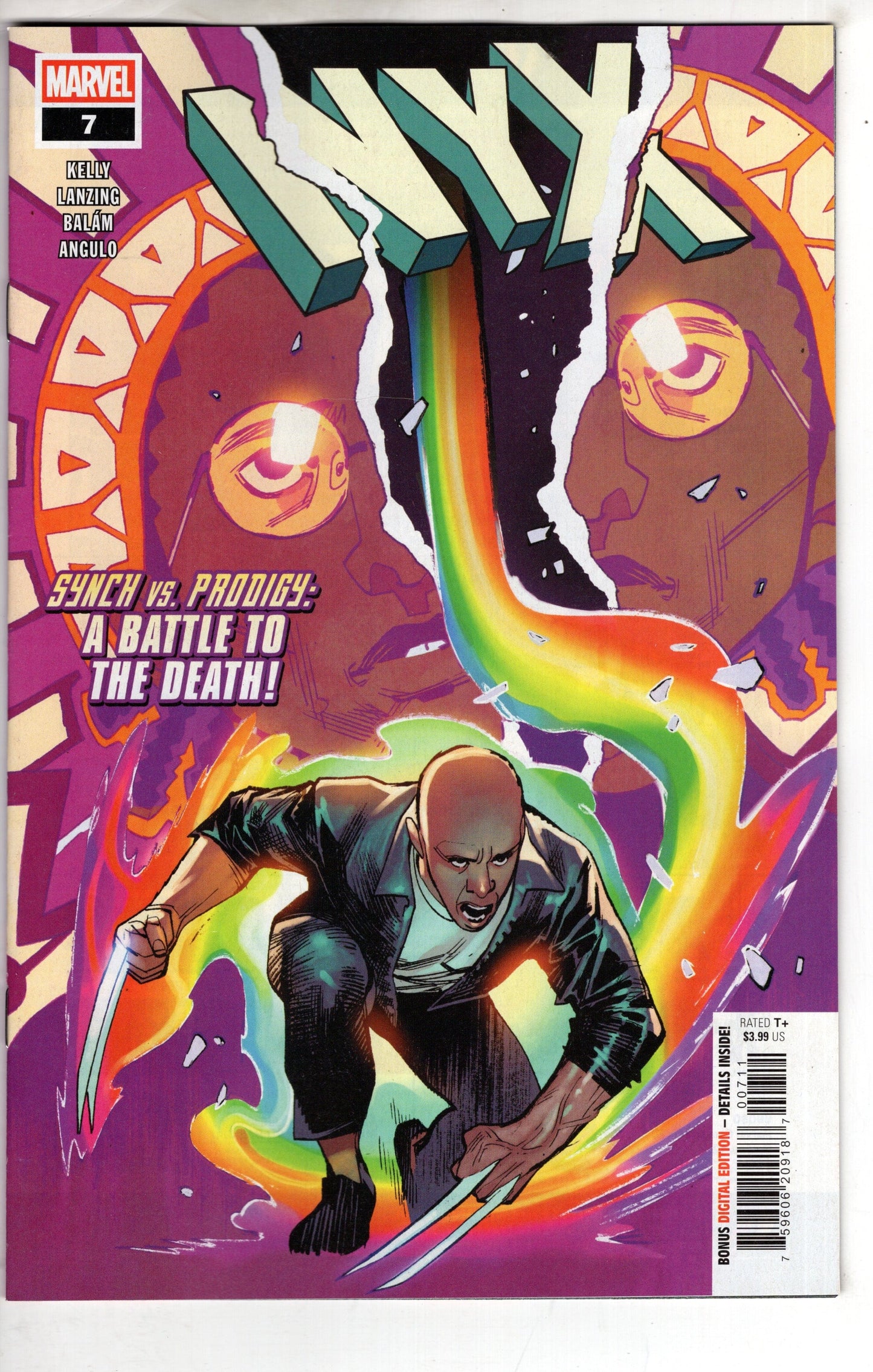 MARVEL PRH COMIC BOOK NYX #7