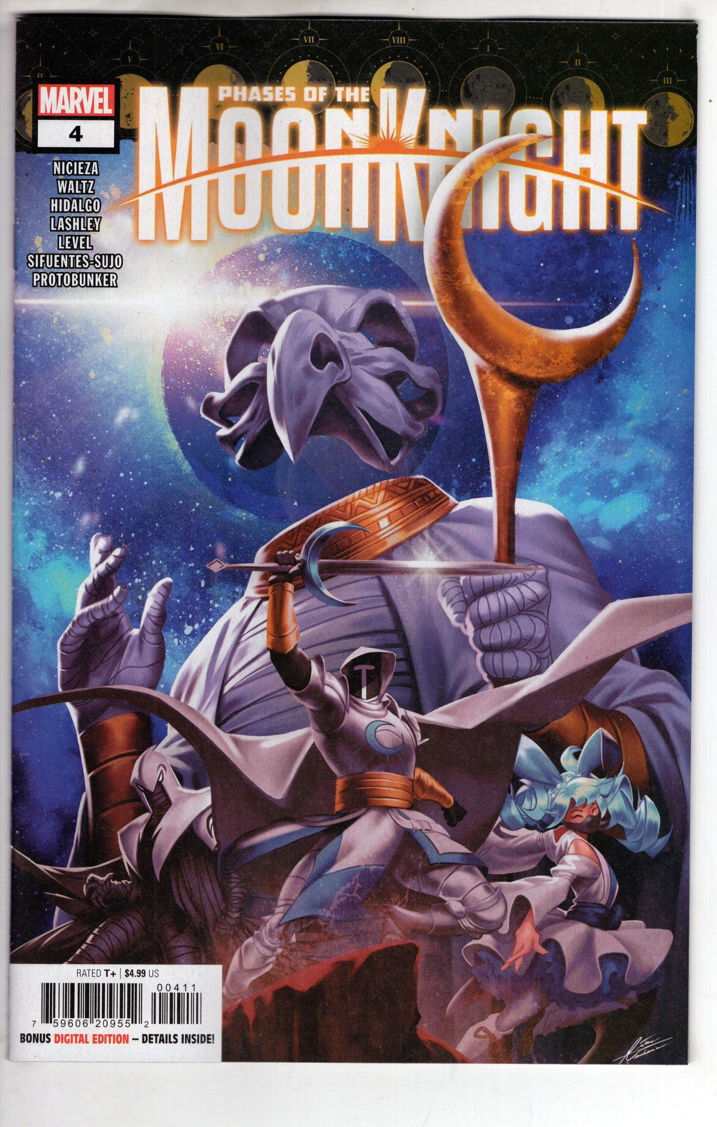 MARVEL PRH COMIC BOOK PHASES OF THE MOON KNIGHT #4 (OF 4)