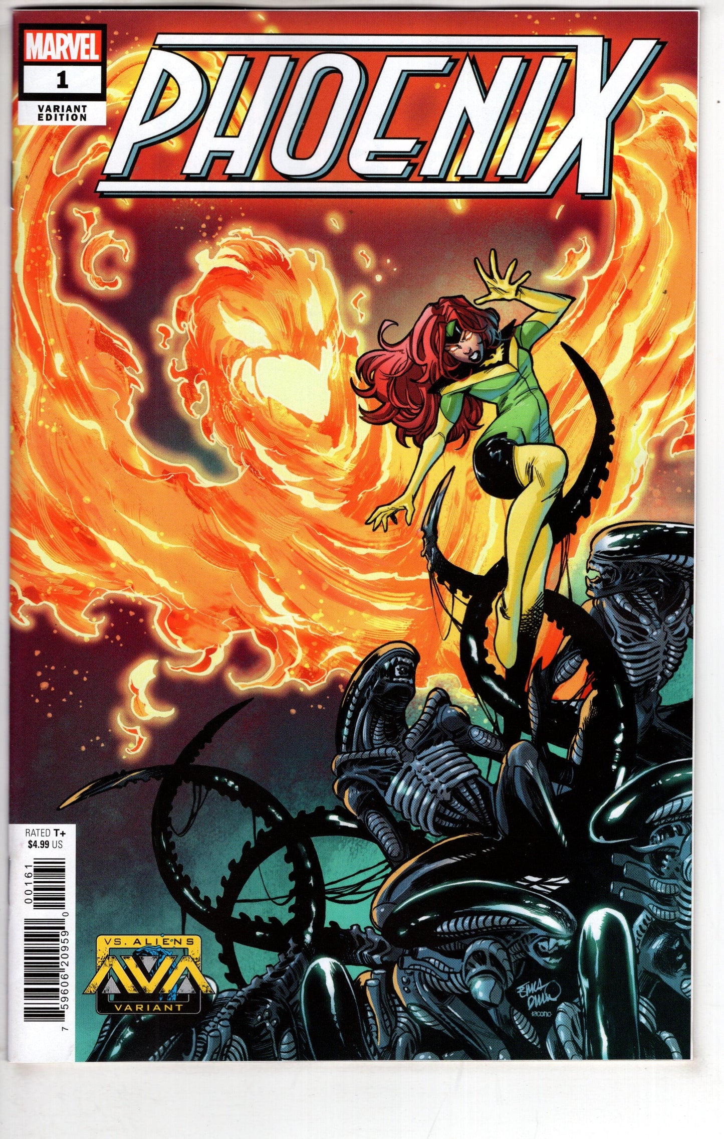 MARVEL PRH COMIC BOOK PHOENIX #1 ERICA DURSO MARVEL VS ALIEN VAR