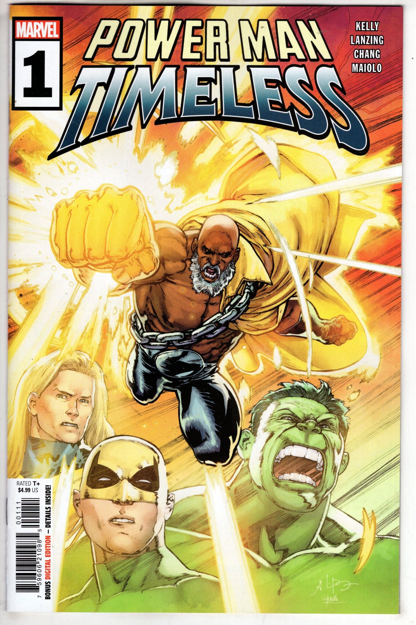 MARVEL PRH COMIC BOOK Power Man: Timeless #1