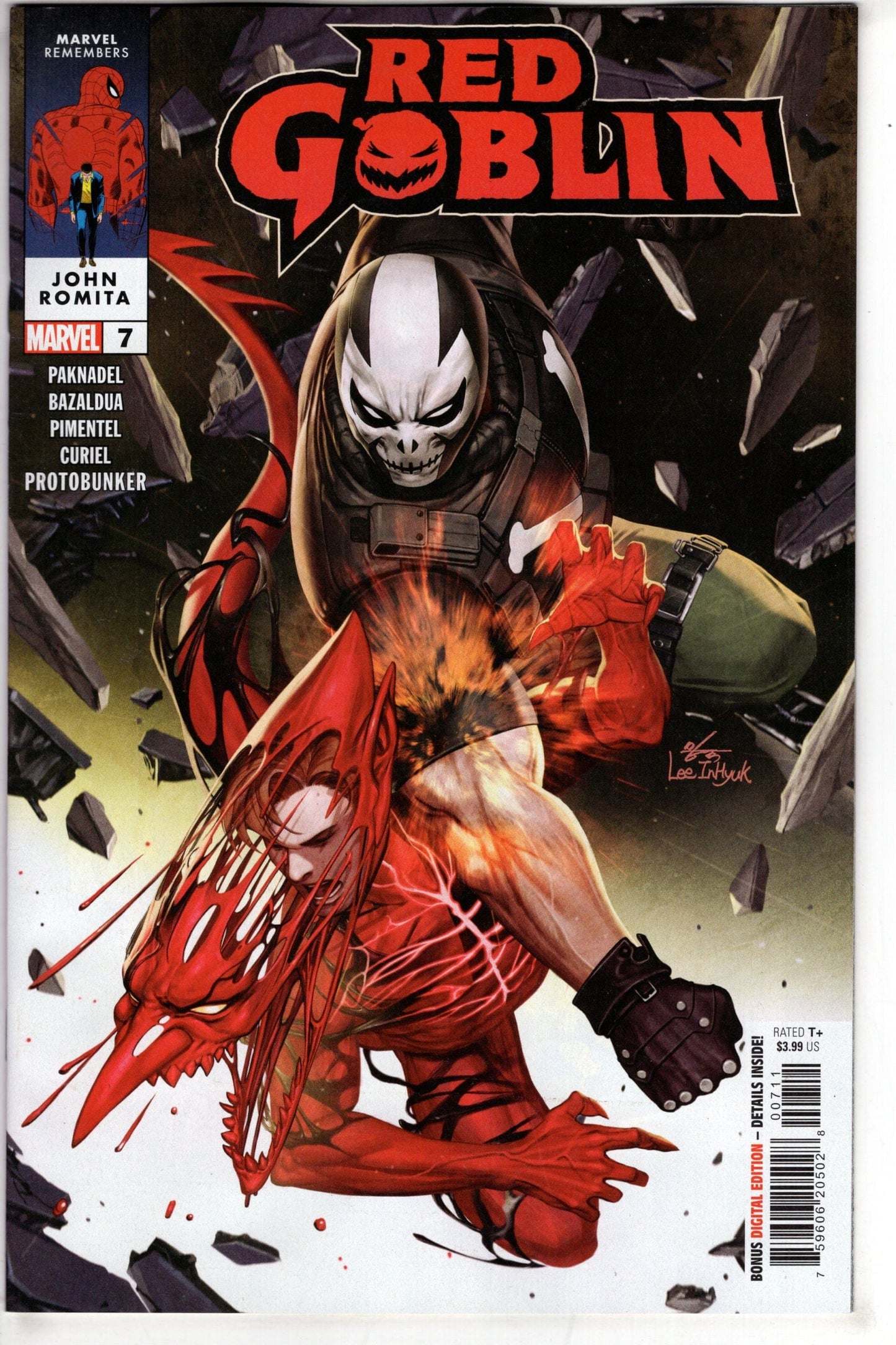 MARVEL PRH COMIC BOOK RED GOBLIN #7