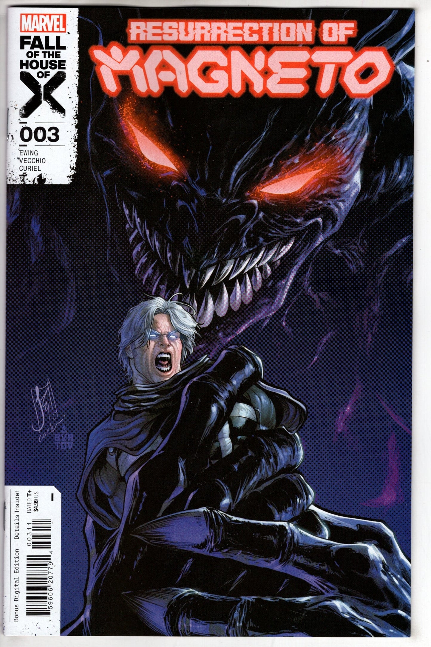 MARVEL PRH COMIC BOOK RESURRECTION OF MAGNETO #3