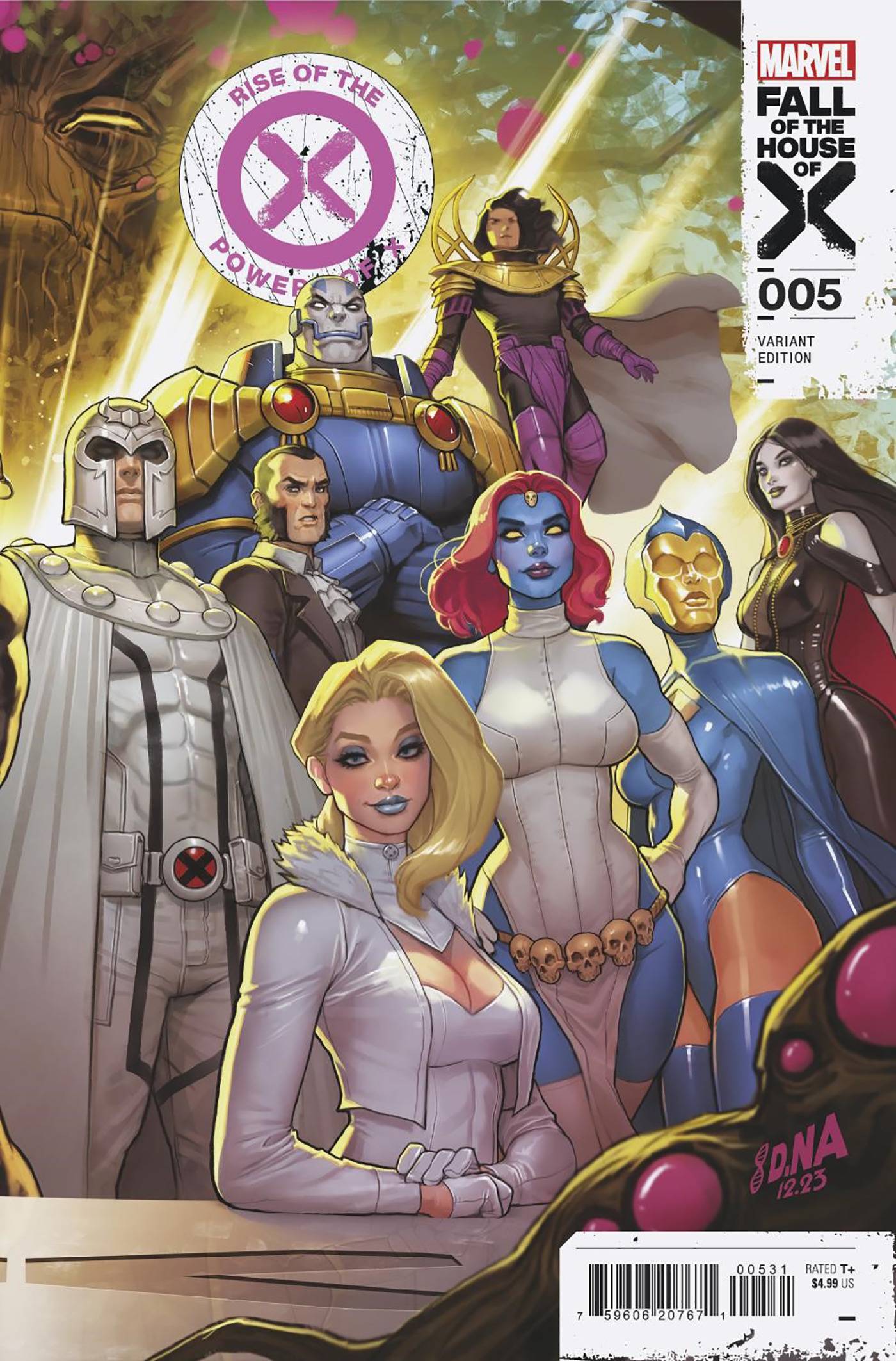 MARVEL PRH COMIC BOOK RISE OF POWERS OF X #5 DAVID NAKAYAMA CONNECT VAR