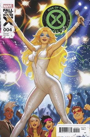 MARVEL PRH COMIC BOOK RISE OF THE POWERS OF X #4 DAVID NAKAYAMA FORESHADOW VAR