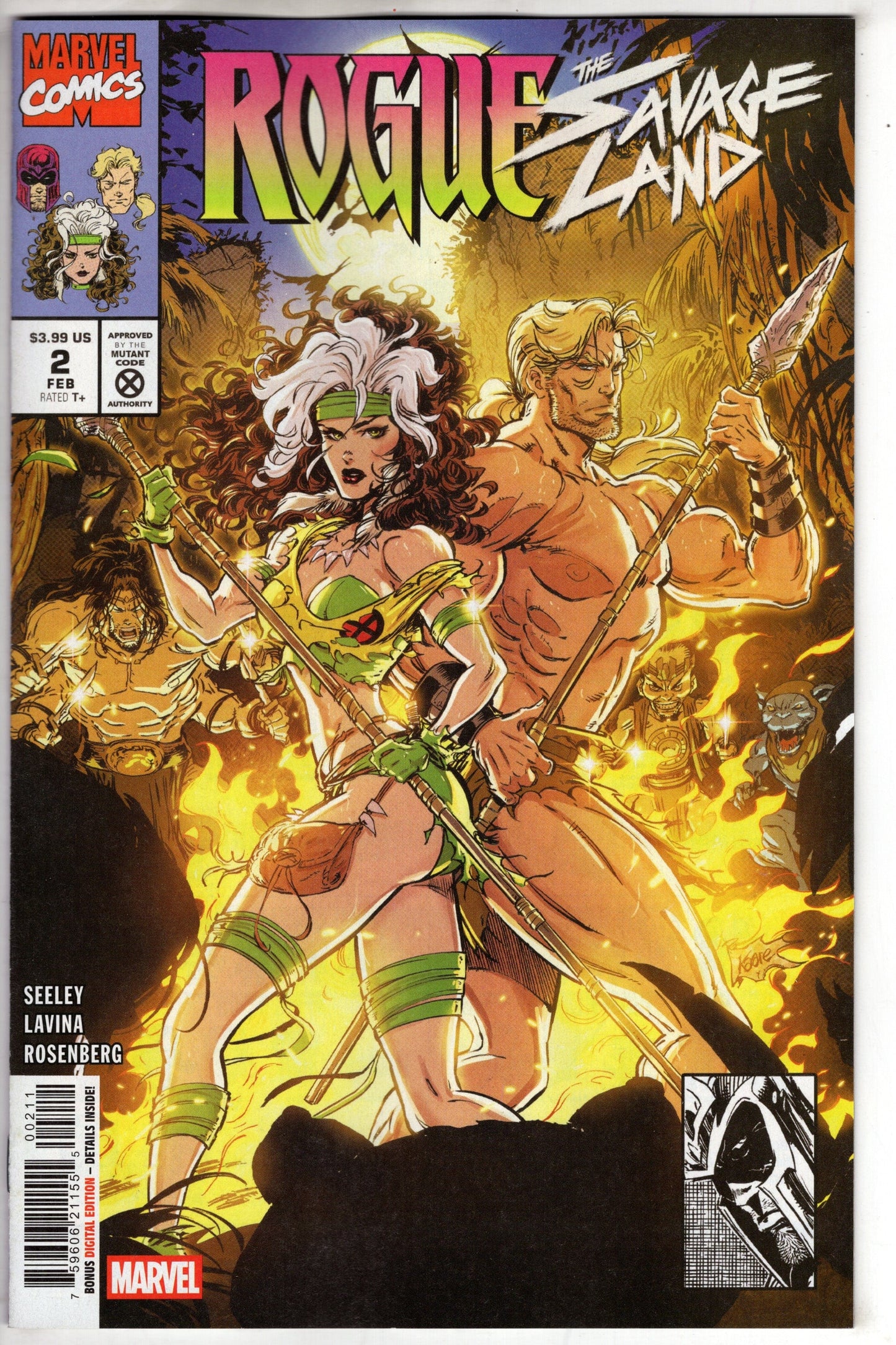 MARVEL PRH COMIC BOOK ROGUE THE SAVAGE LAND #2 (OF 5)