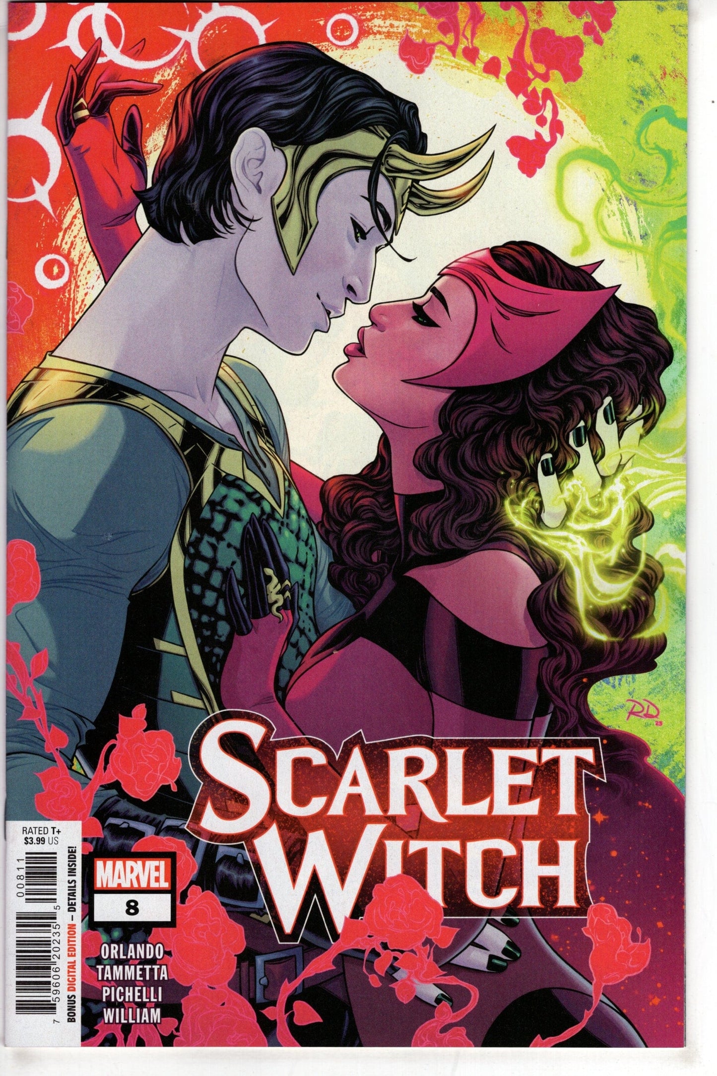 MARVEL PRH COMIC BOOK SCARLET WITCH #8