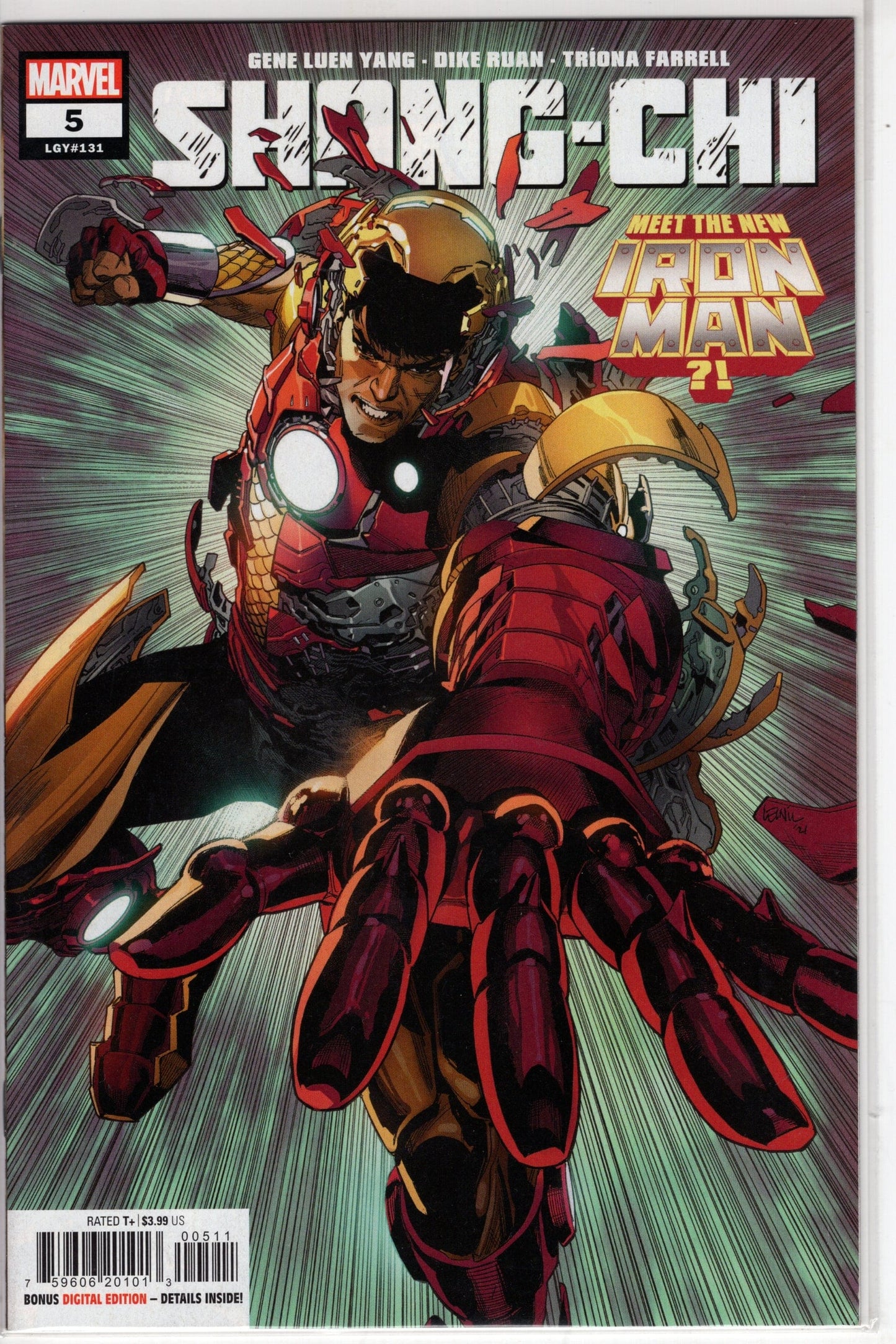 MARVEL PRH COMIC BOOK SHANG-CHI #5