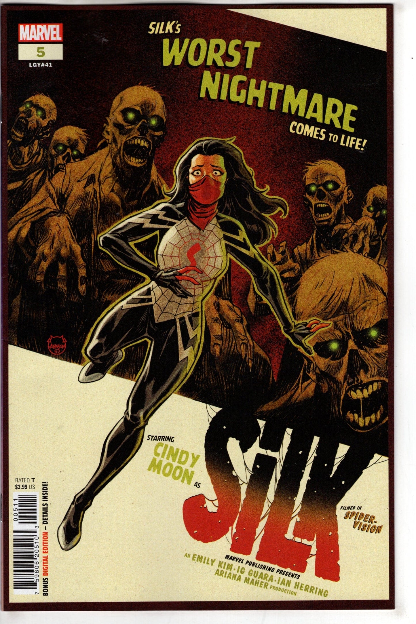 MARVEL PRH COMIC BOOK SILK #5 (OF 5)