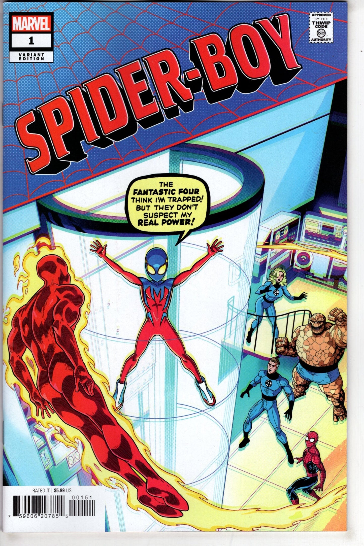 MARVEL PRH COMIC BOOK SPIDER-BOY #1 LUCIANO VECCHIO HOMAGE VARIANT