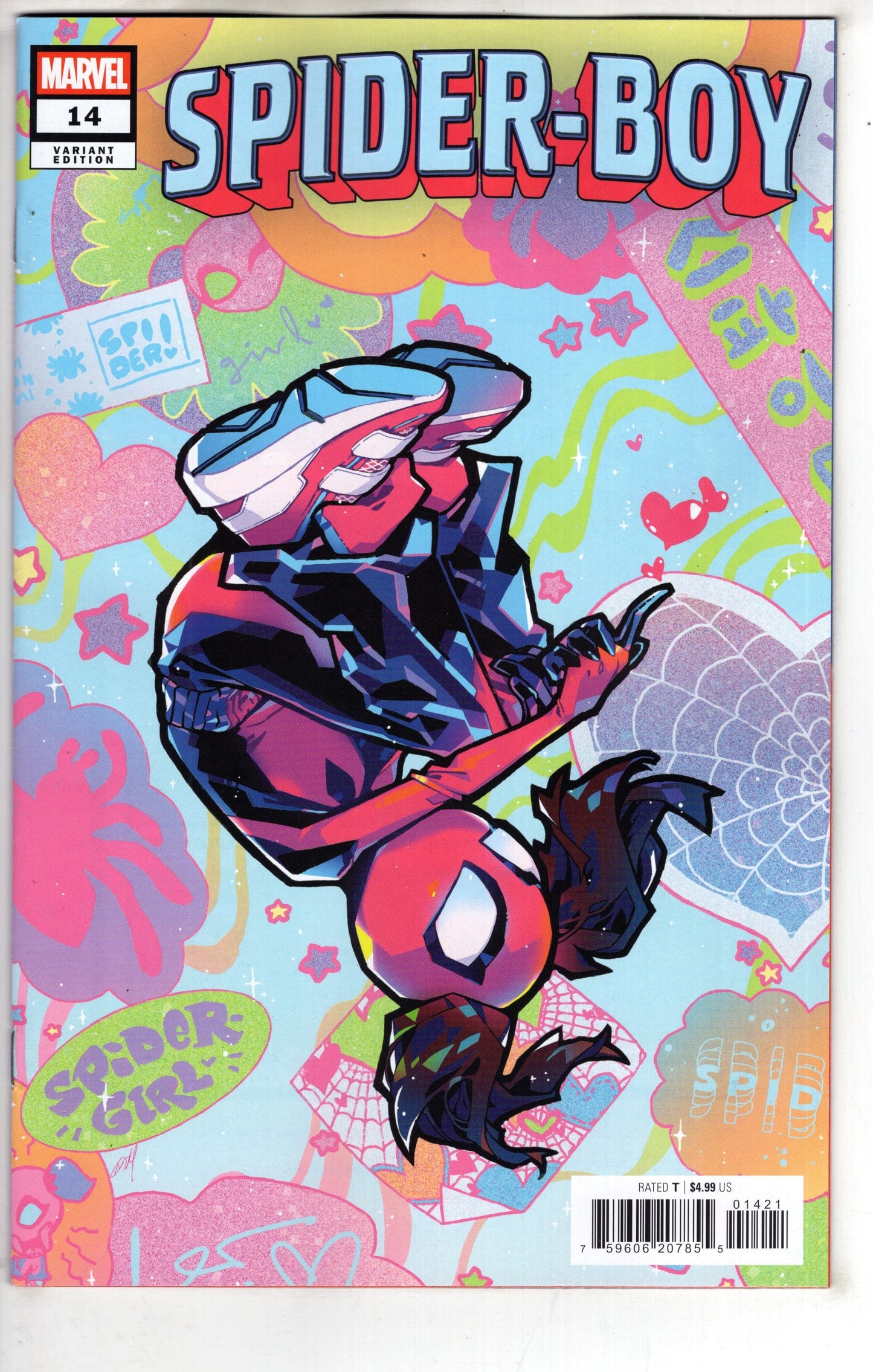 MARVEL PRH COMIC BOOK Spider-Boy #14 Rose Besch Variant Comic Book