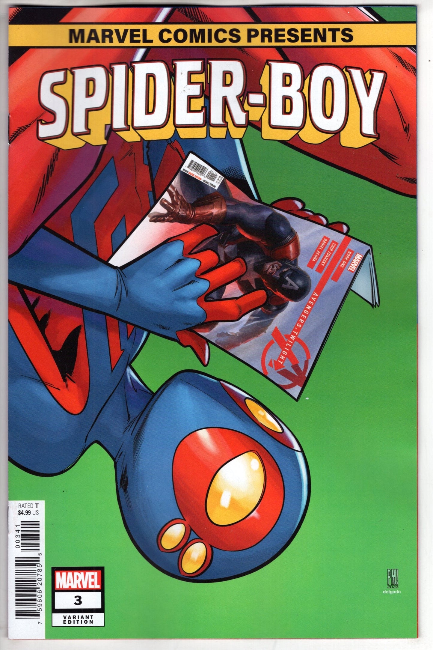 MARVEL PRH COMIC BOOK SPIDER-BOY #3 PACO MEDINA MARVEL COMICS PRESENTS VAR