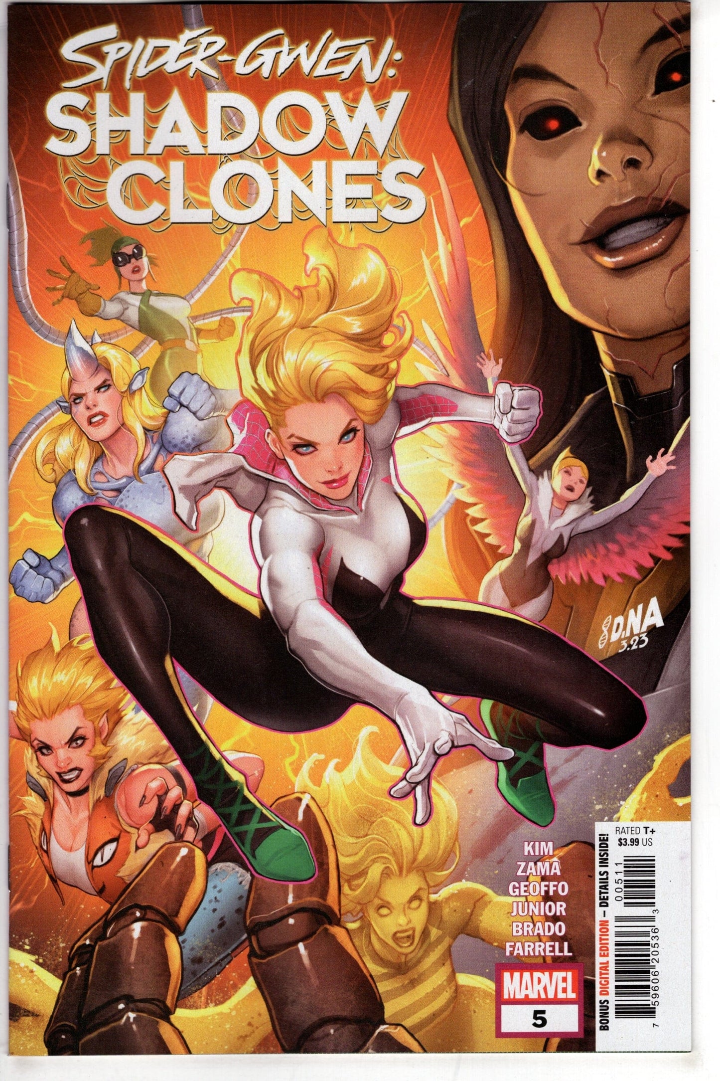MARVEL PRH COMIC BOOK SPIDER-GWEN SHADOW CLONES #5 (OF 5)
