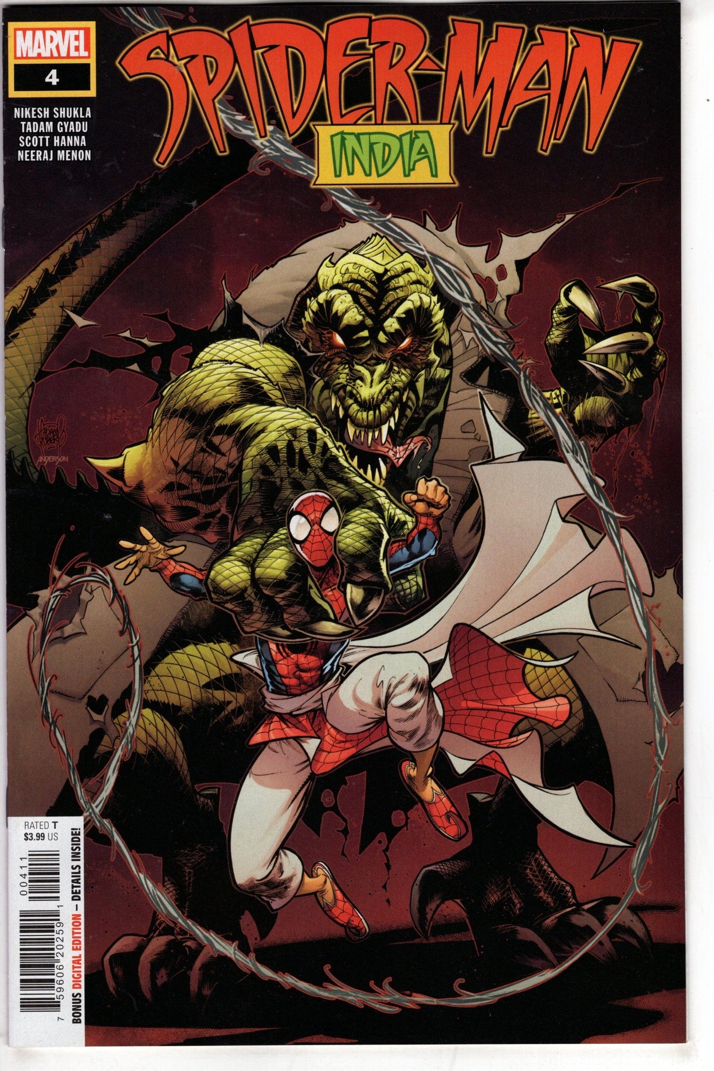 MARVEL PRH COMIC BOOK SPIDER-MAN INDIA #4 (OF 5)