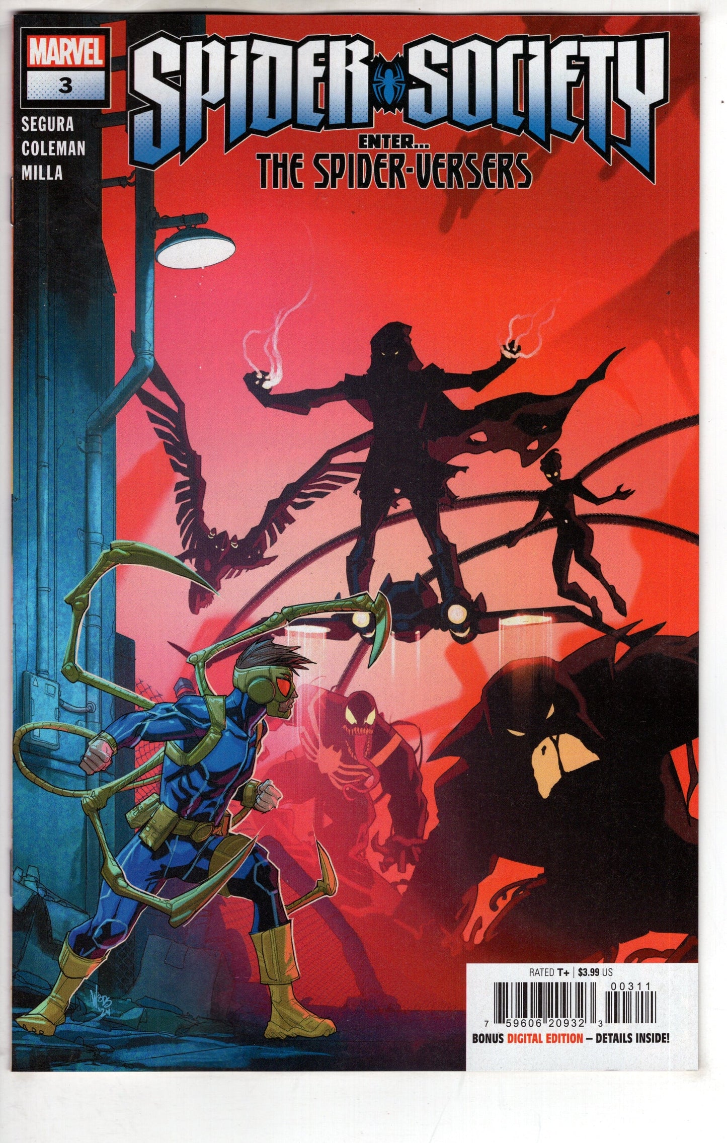 MARVEL PRH COMIC BOOK SPIDER-SOCIETY #3 (OF 4)