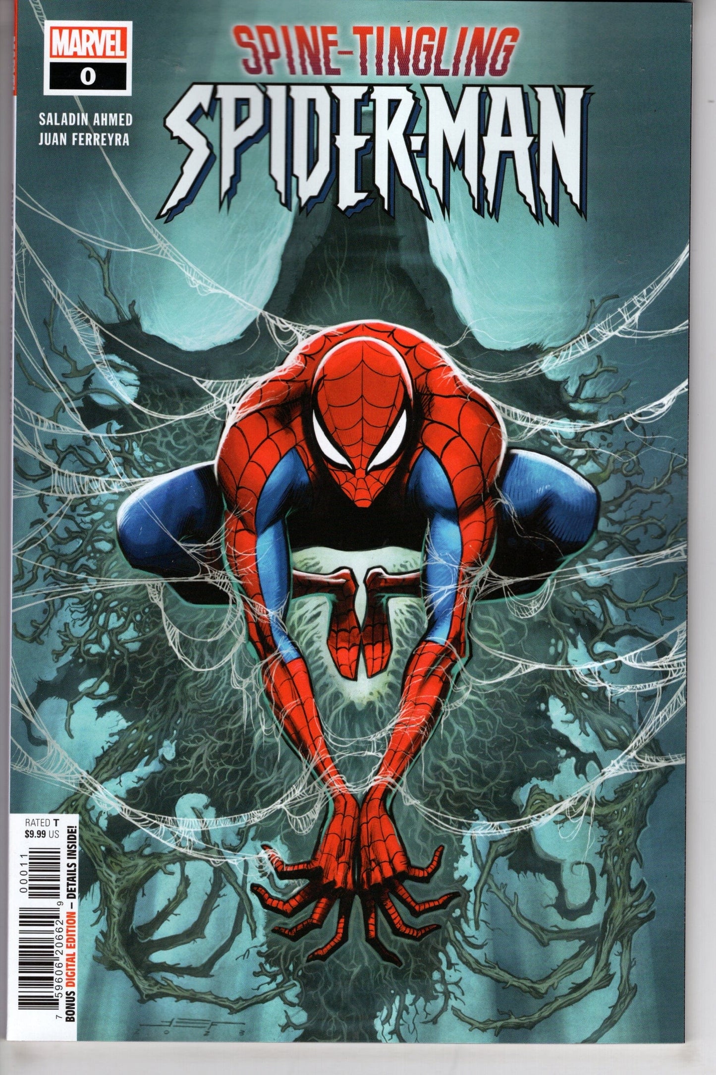 MARVEL PRH COMIC BOOK SPINE-TINGLING SPIDER-MAN #0