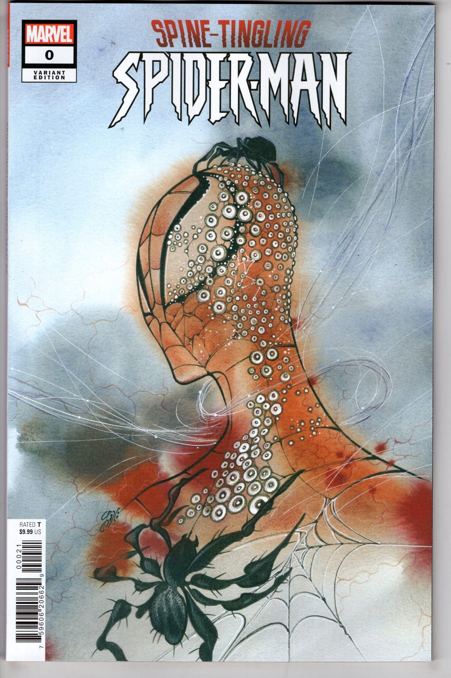 MARVEL PRH COMIC BOOK SPINE-TINGLING SPIDER-MAN #0 PEACH MOMOKO VAR