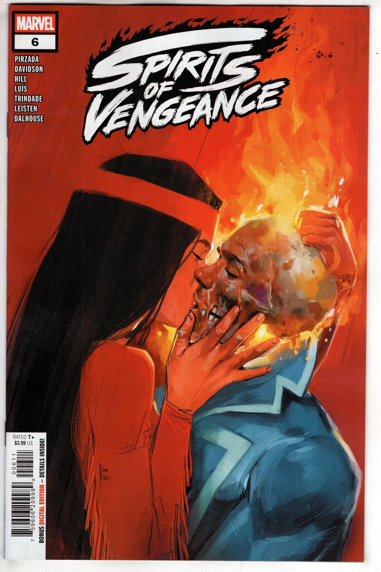 MARVEL PRH COMIC BOOK Spirits Of Vengeance #6
