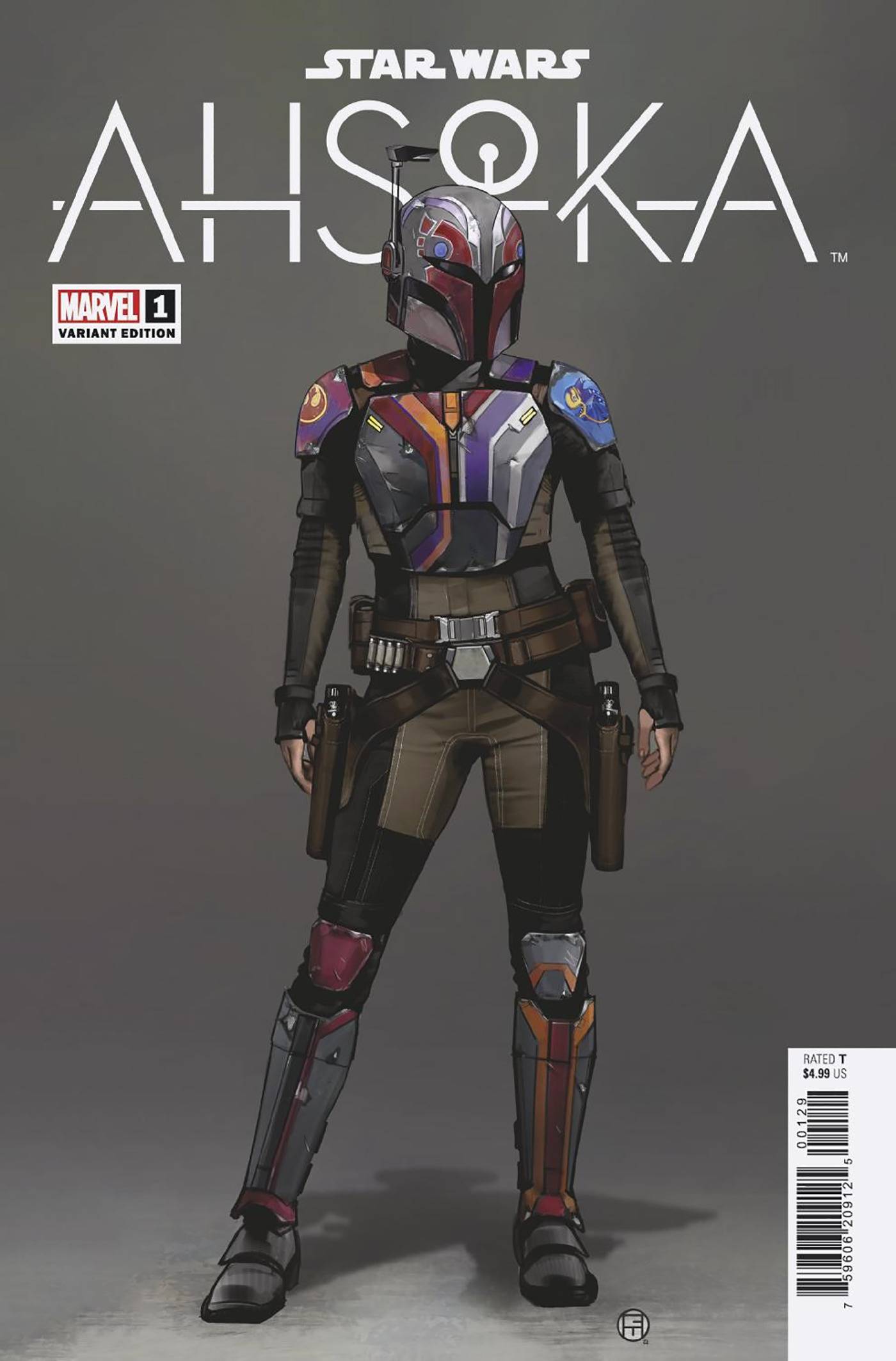 MARVEL PRH COMIC BOOK STAR WARS AHSOKA #1 10 COPY INCV CONCEPT ART VAR