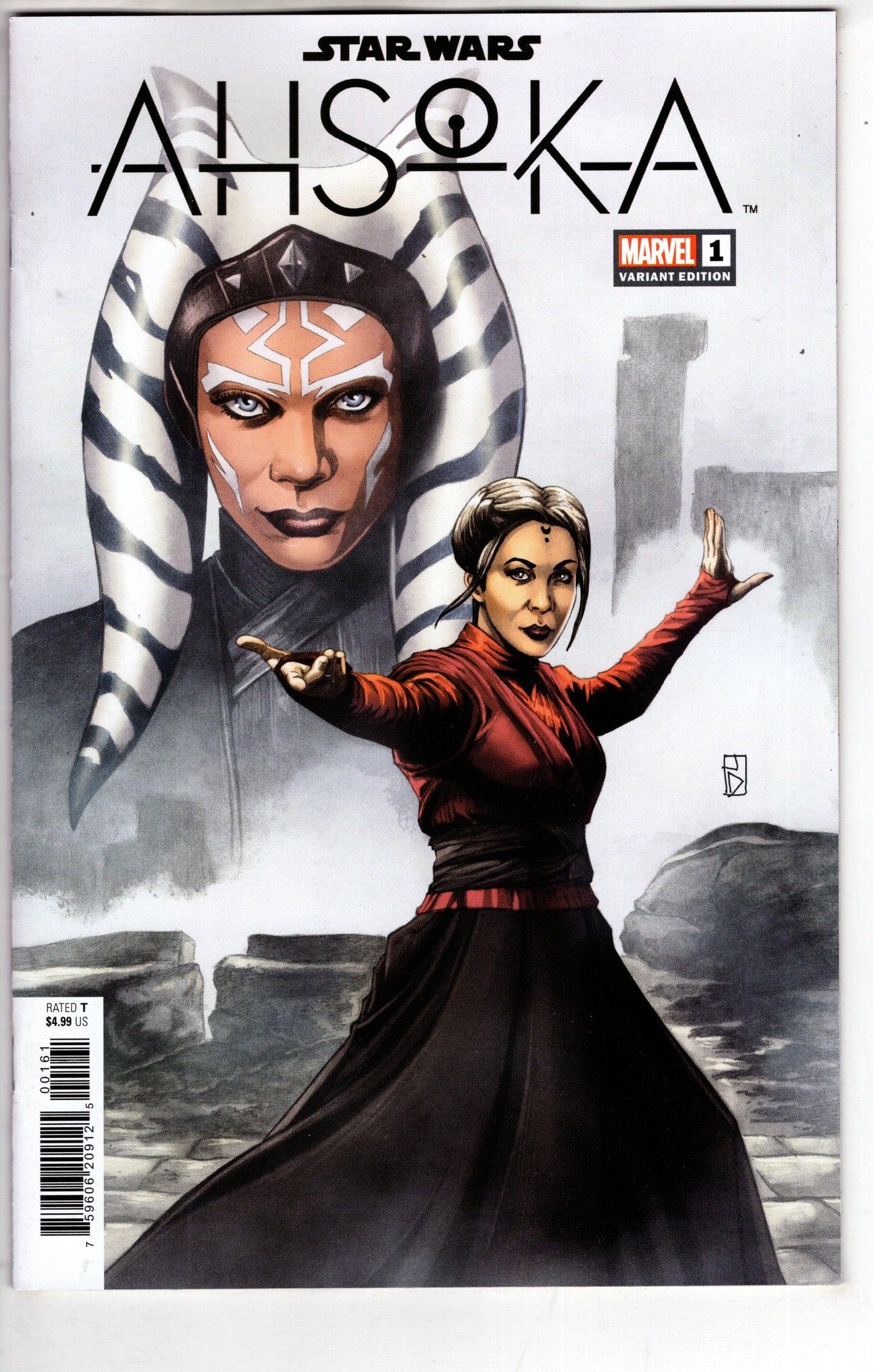 MARVEL PRH COMIC BOOK STAR WARS AHSOKA #1 JAN DUURSEMA VAR